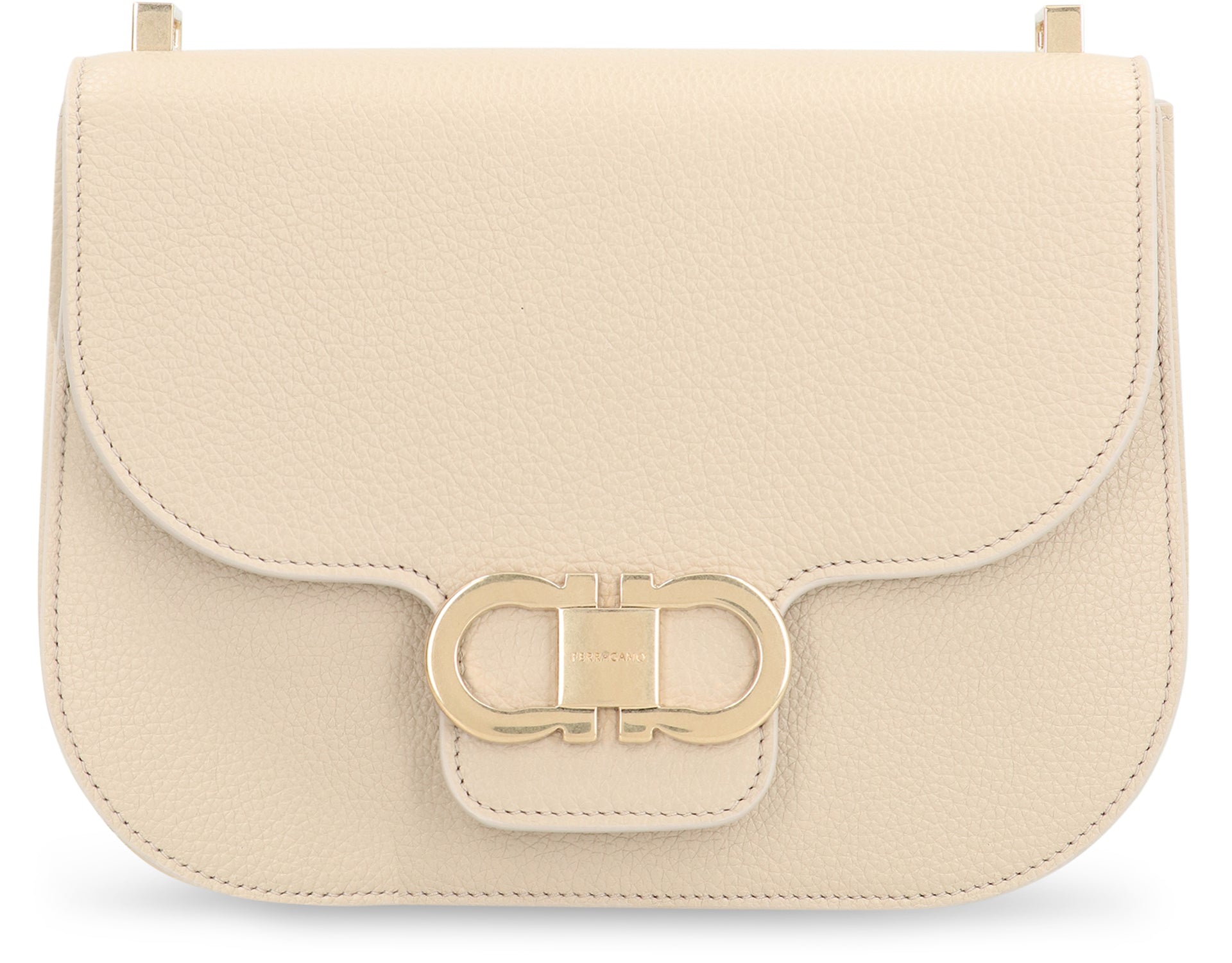 Gancini Leather crossbody bag