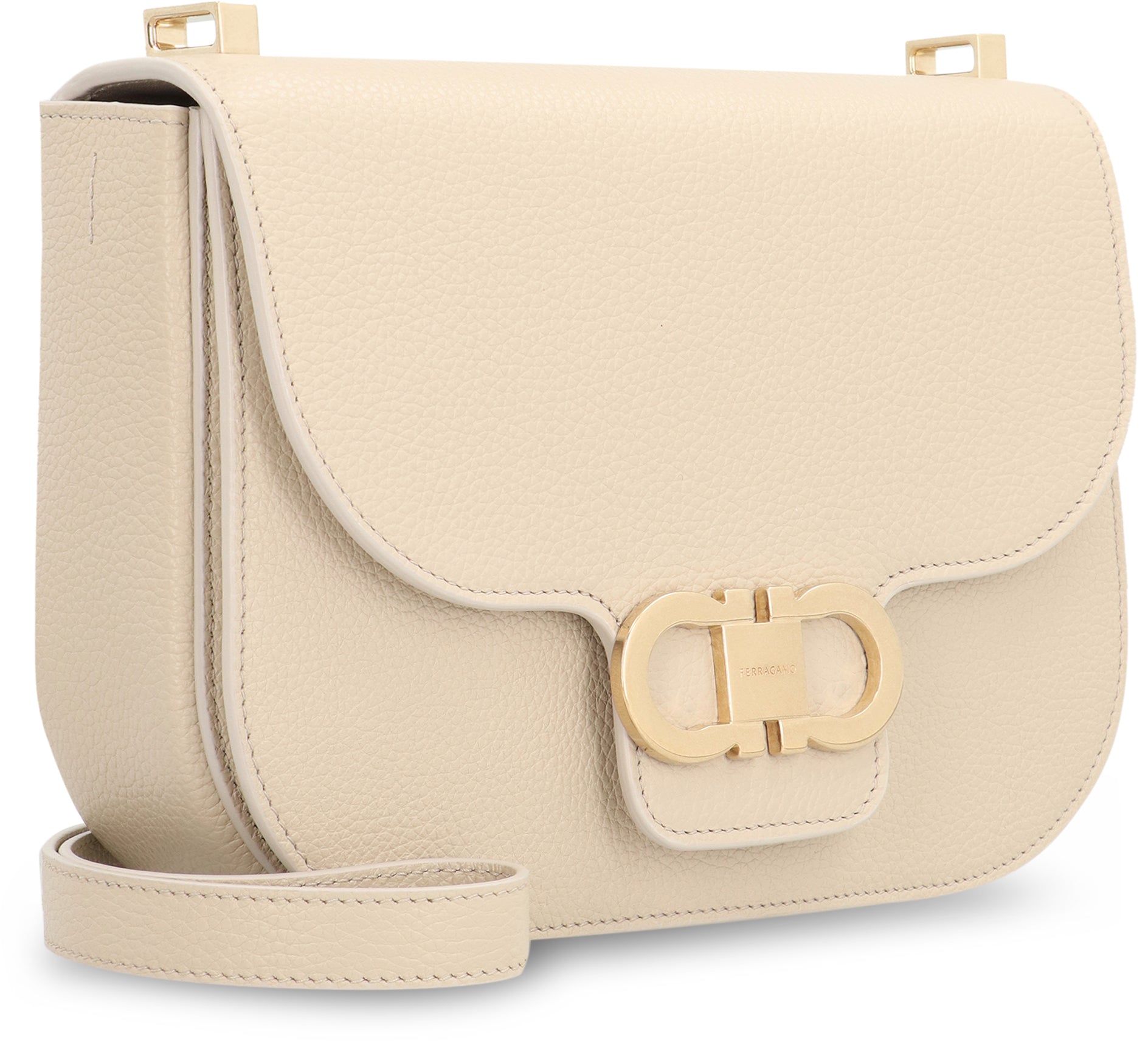 Gancini Leather crossbody bag