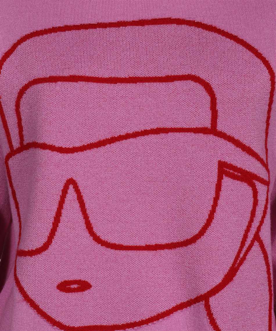 Long sleeve crew-neck sweater