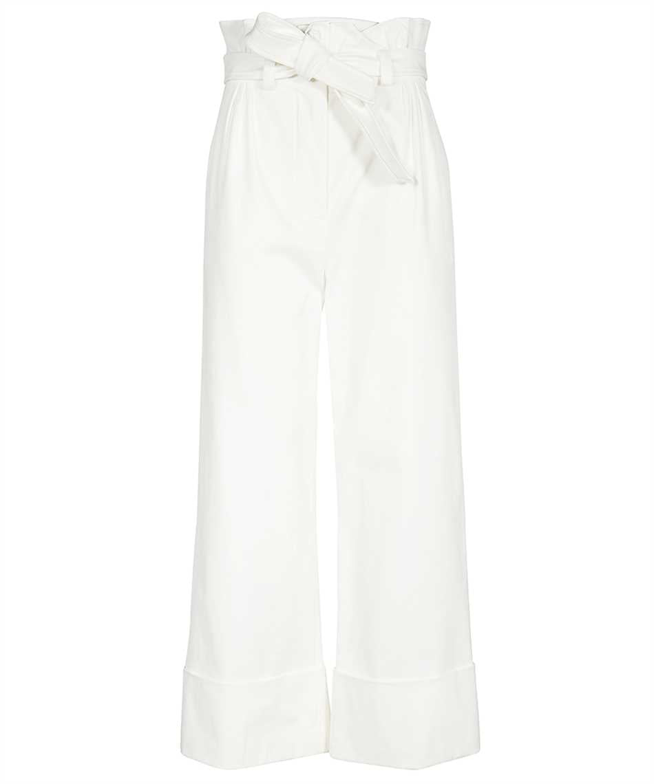 Cotton blend trousers