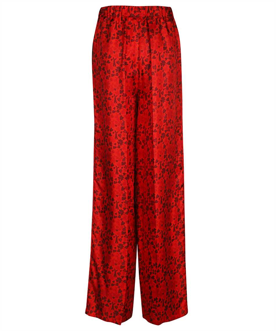 Silk trousers