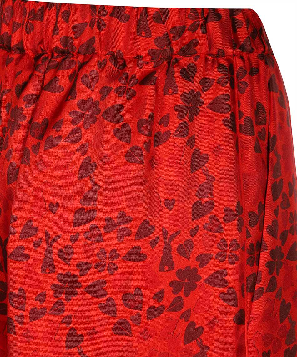 Silk trousers