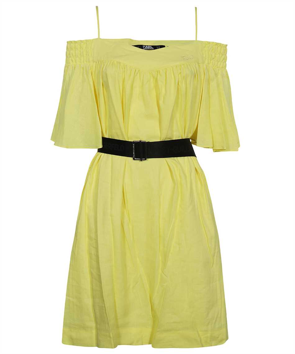Off-the-shoulder dress