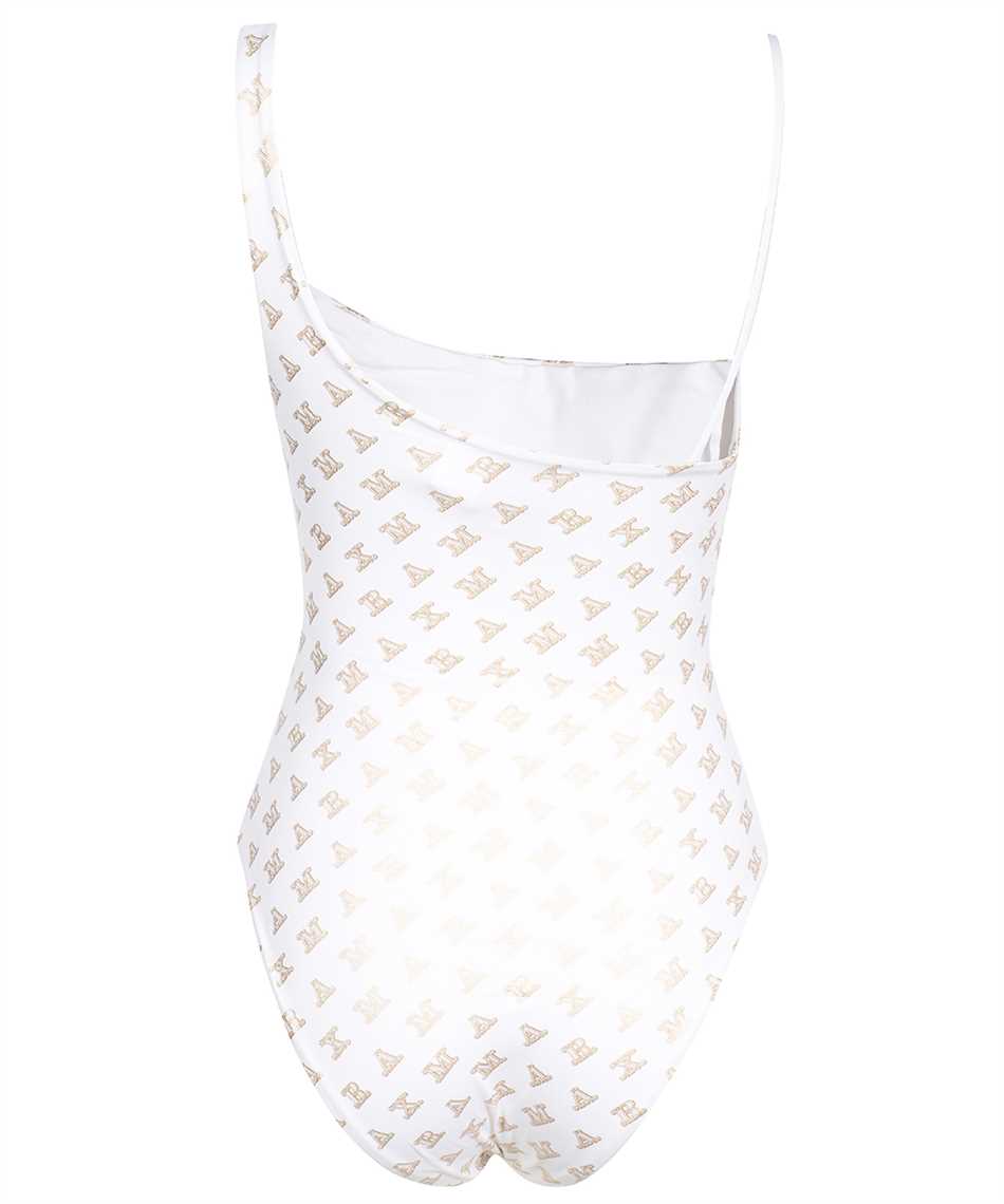 One-piece swimsuit with logo
