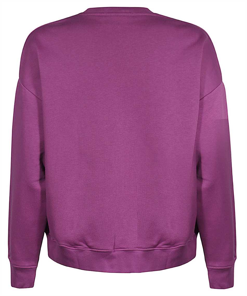 Printed crew-neck sweatshirt