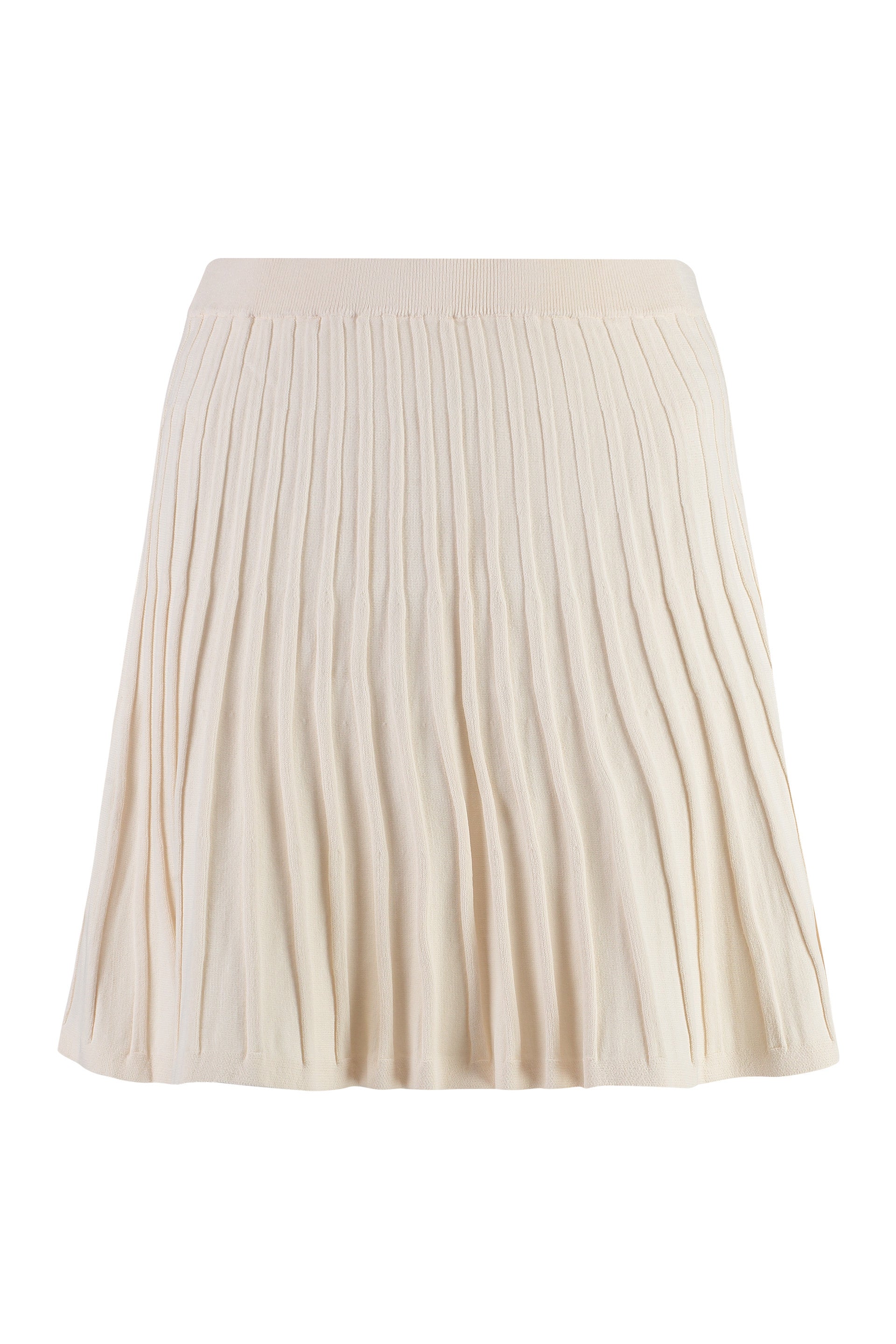 Knitted mini skirt