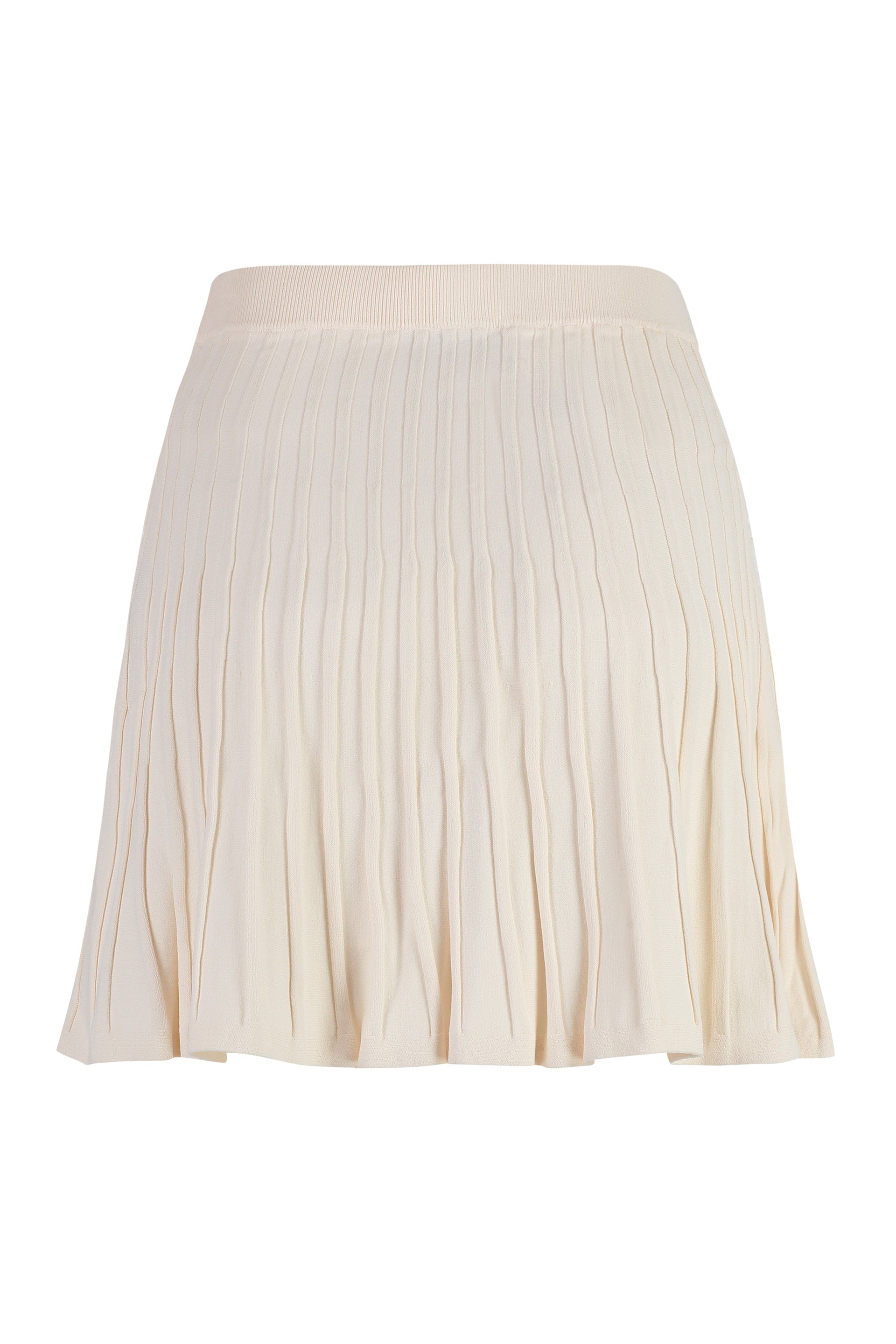Knitted mini skirt