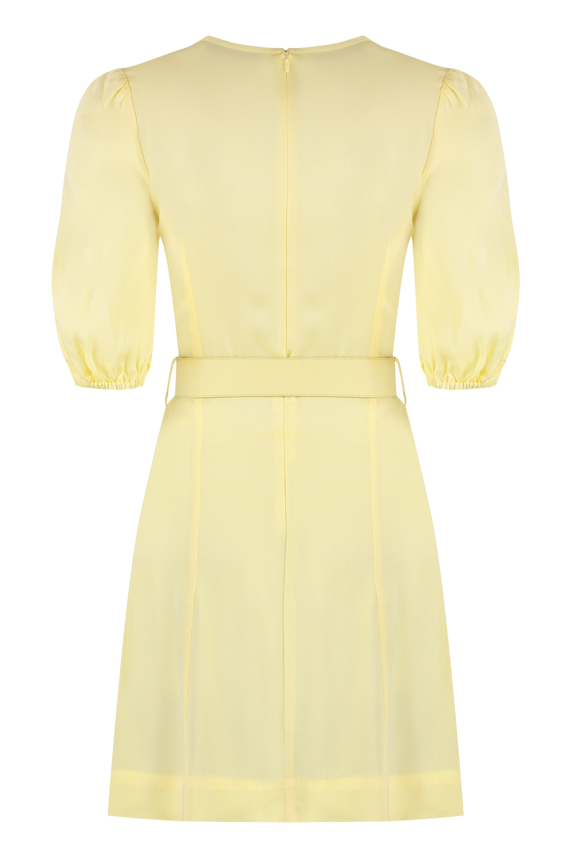 Belted waist dress