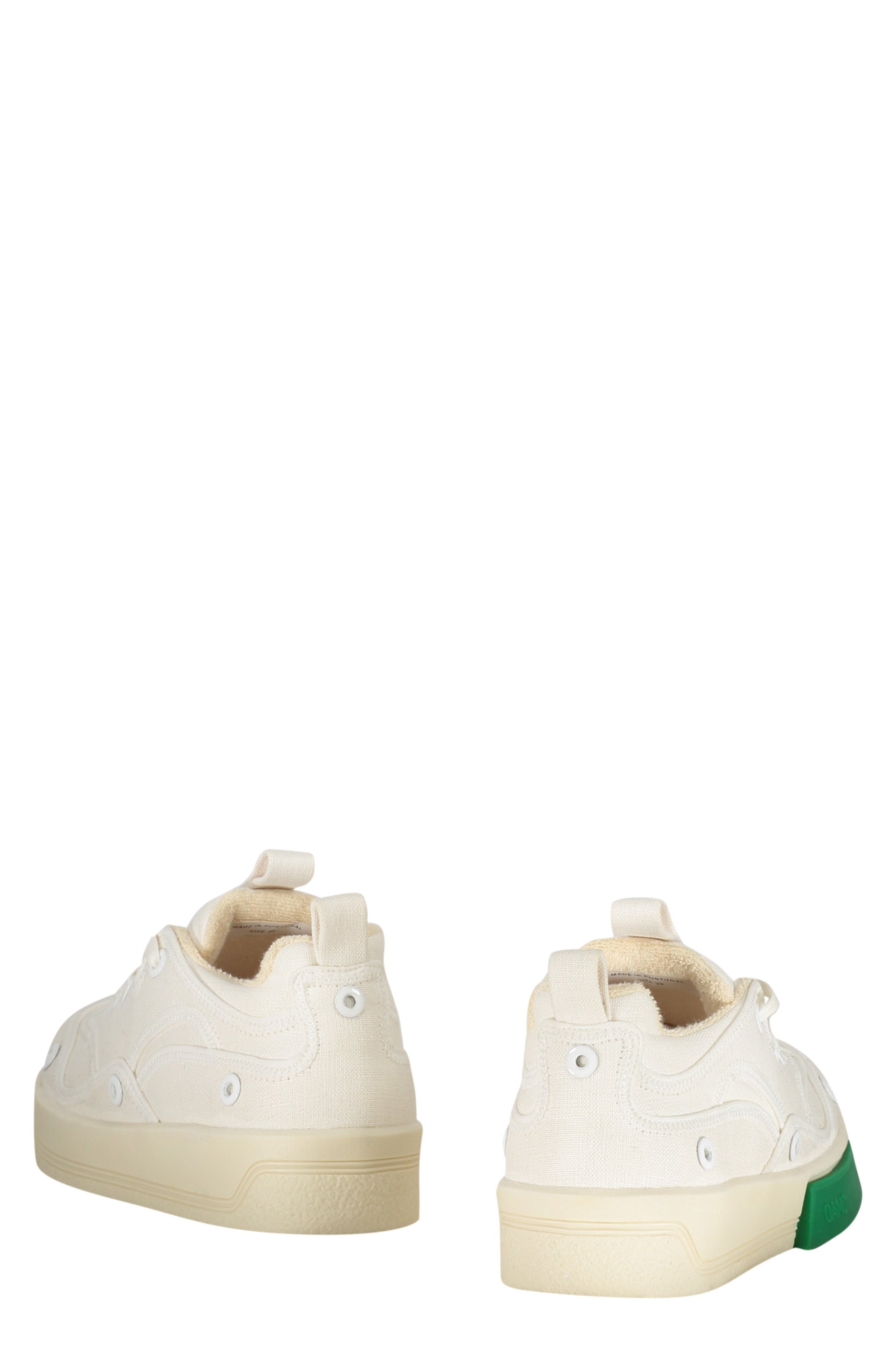 Fabric low-top sneakers
