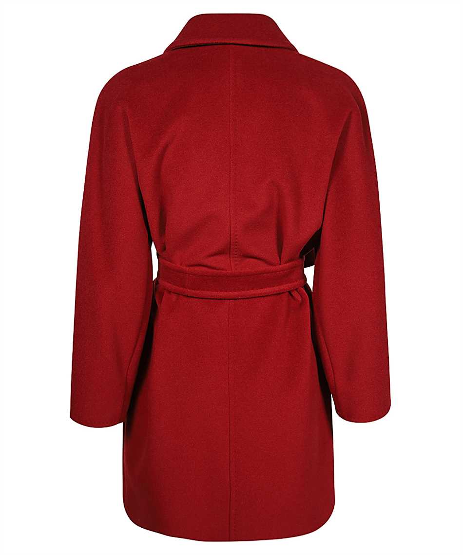 Wool-cashmere blend coat
