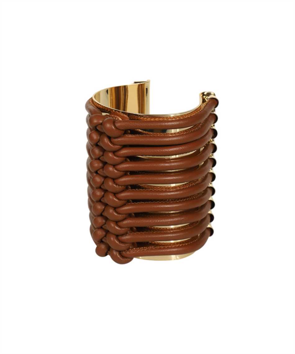 Golden metal bracelet