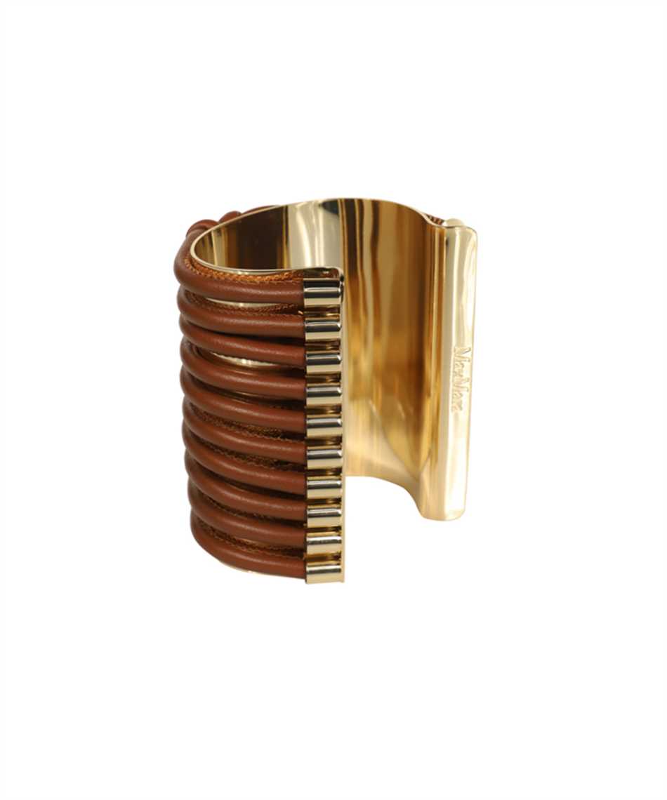 Golden metal bracelet