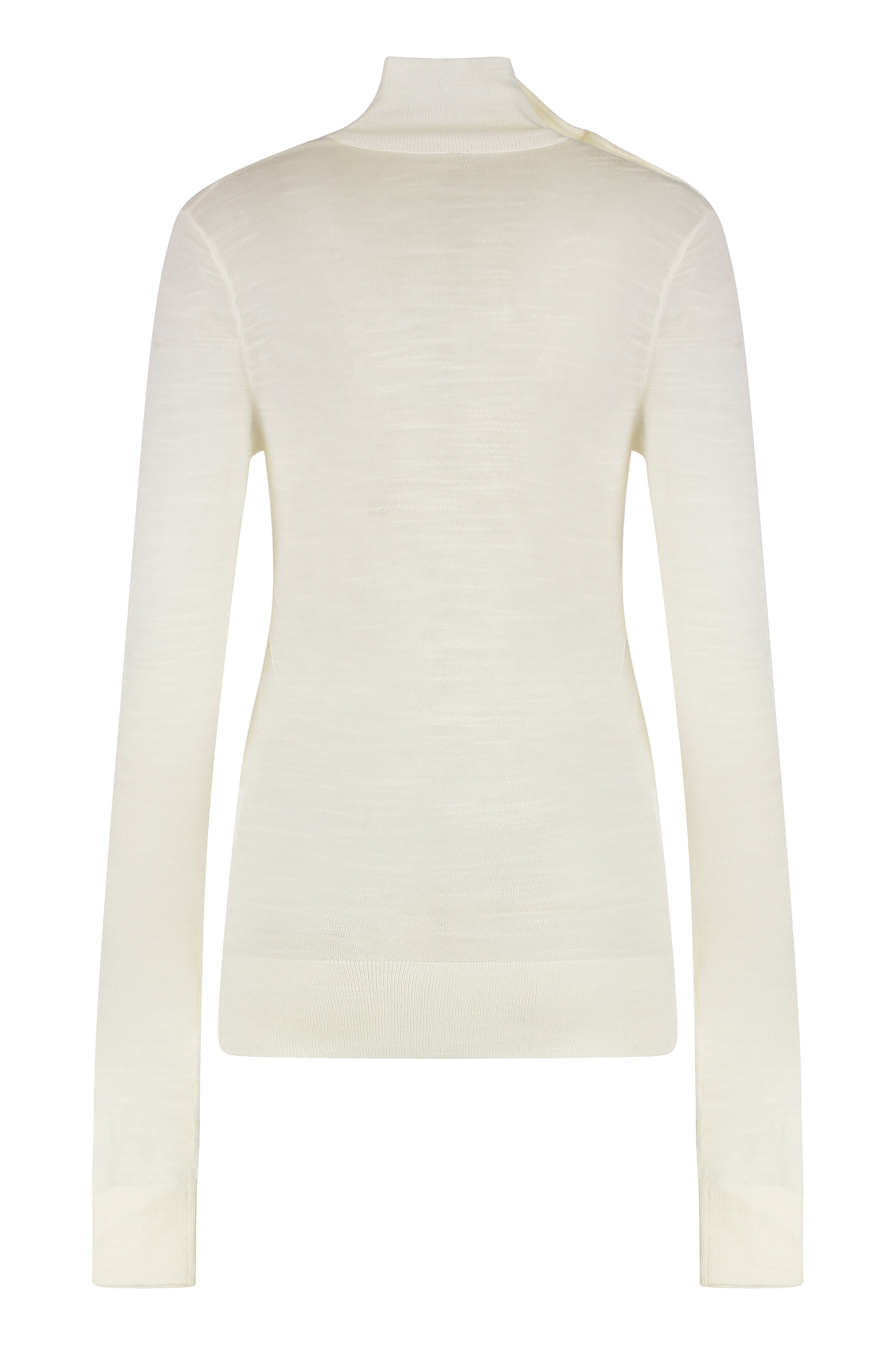 Turtleneck wool pullover