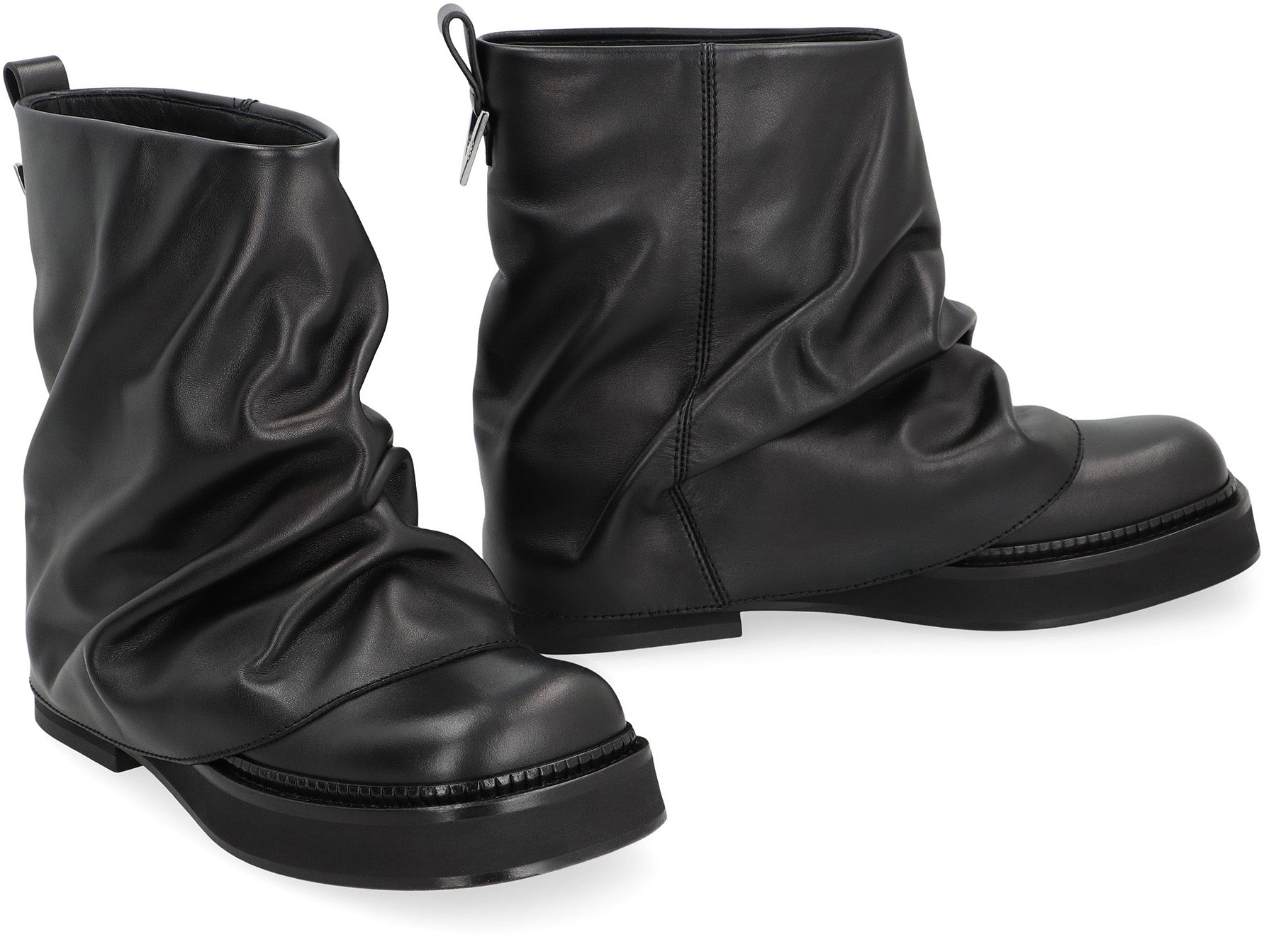Mini Robin Combat leather boots