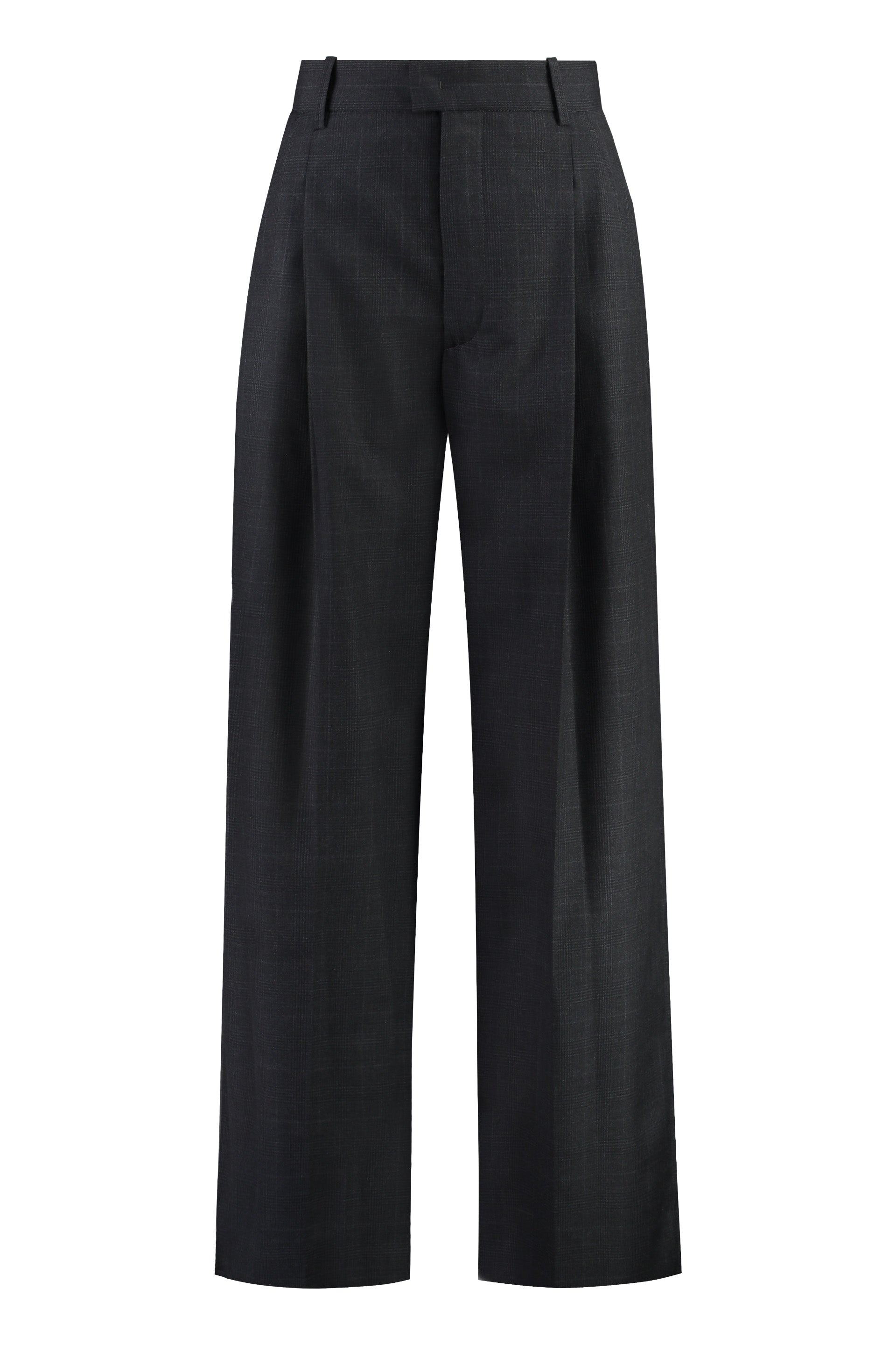 Romina high-waist wide-leg trousers
