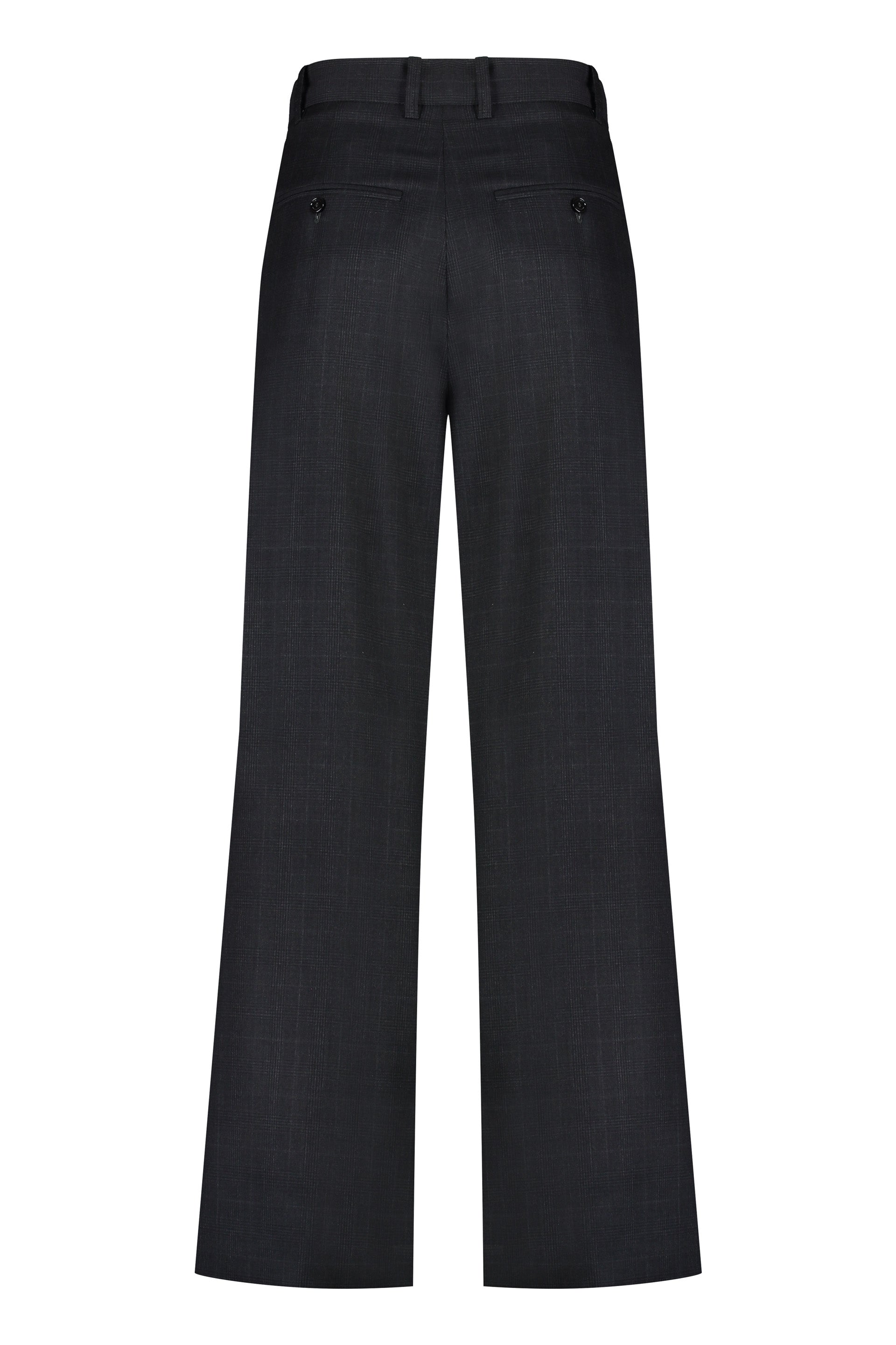 Romina high-waist wide-leg trousers