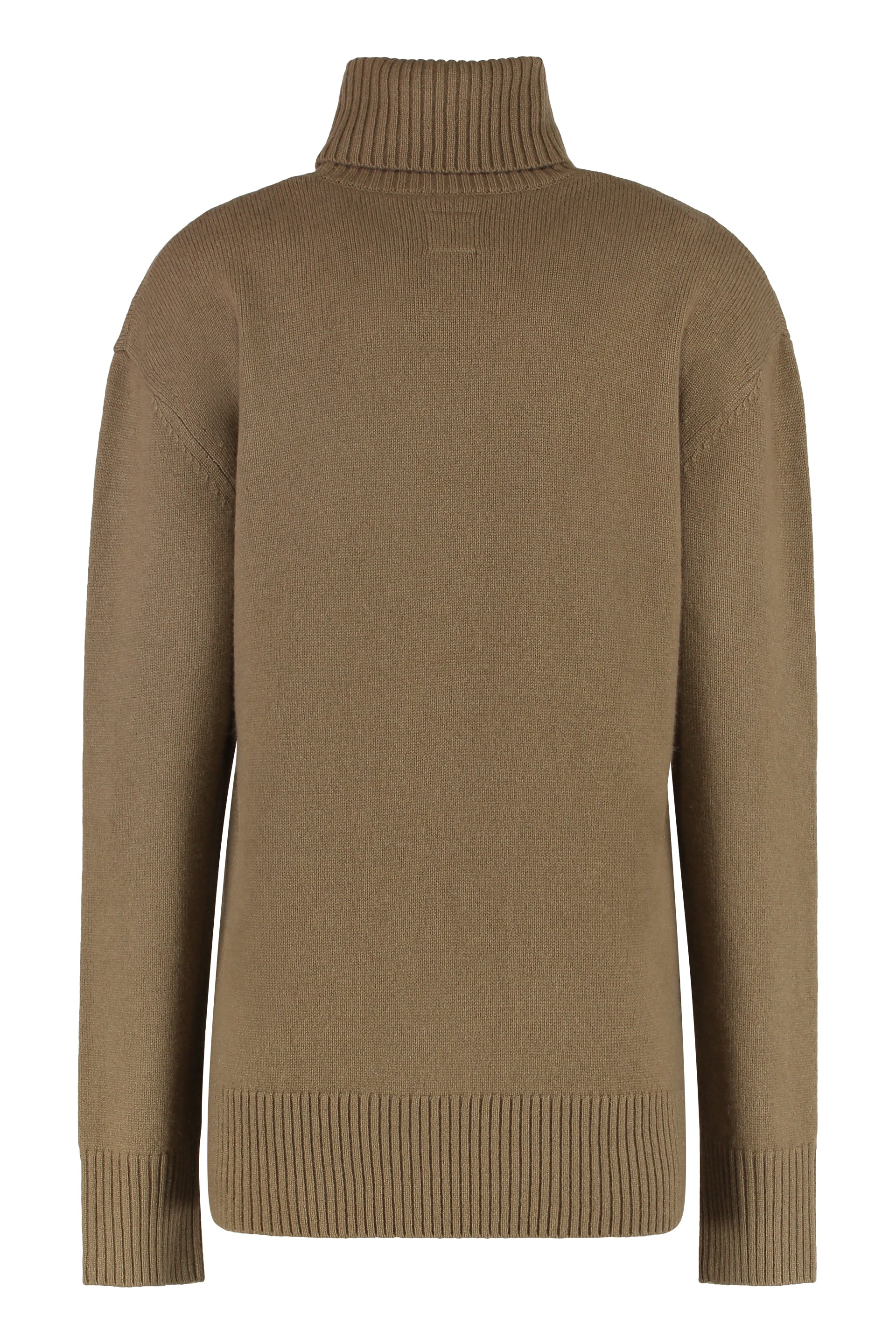 Cashmere turtleneck pullover