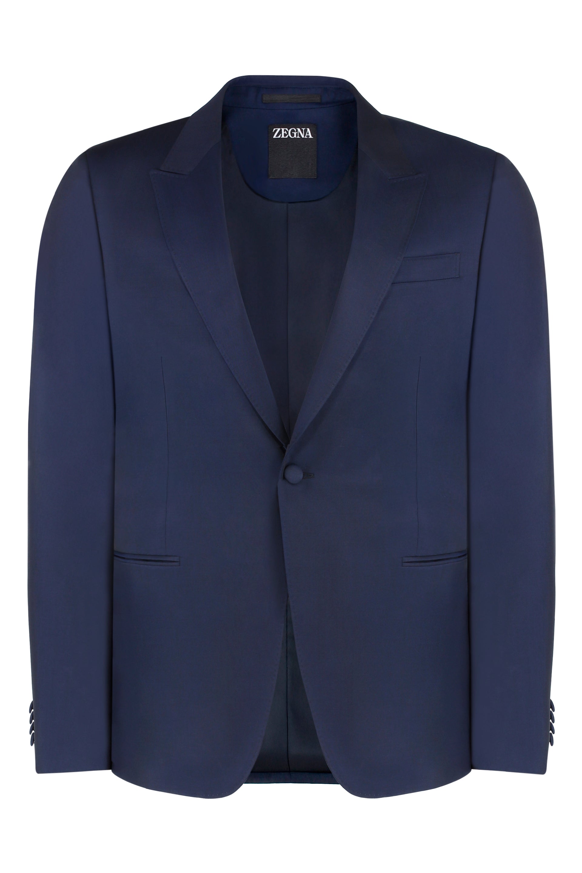 Wool blend two-piece suit