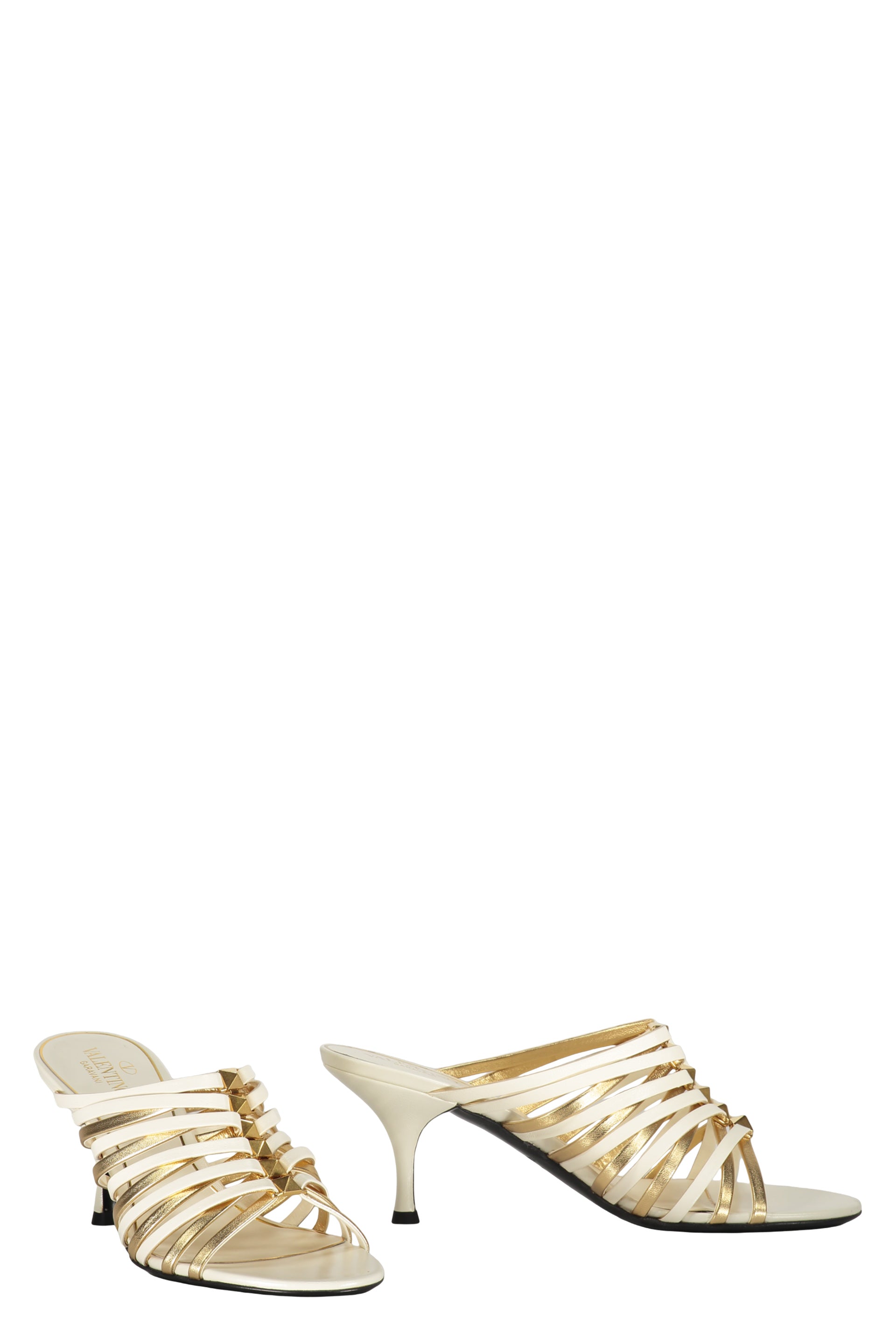 Leather mules
