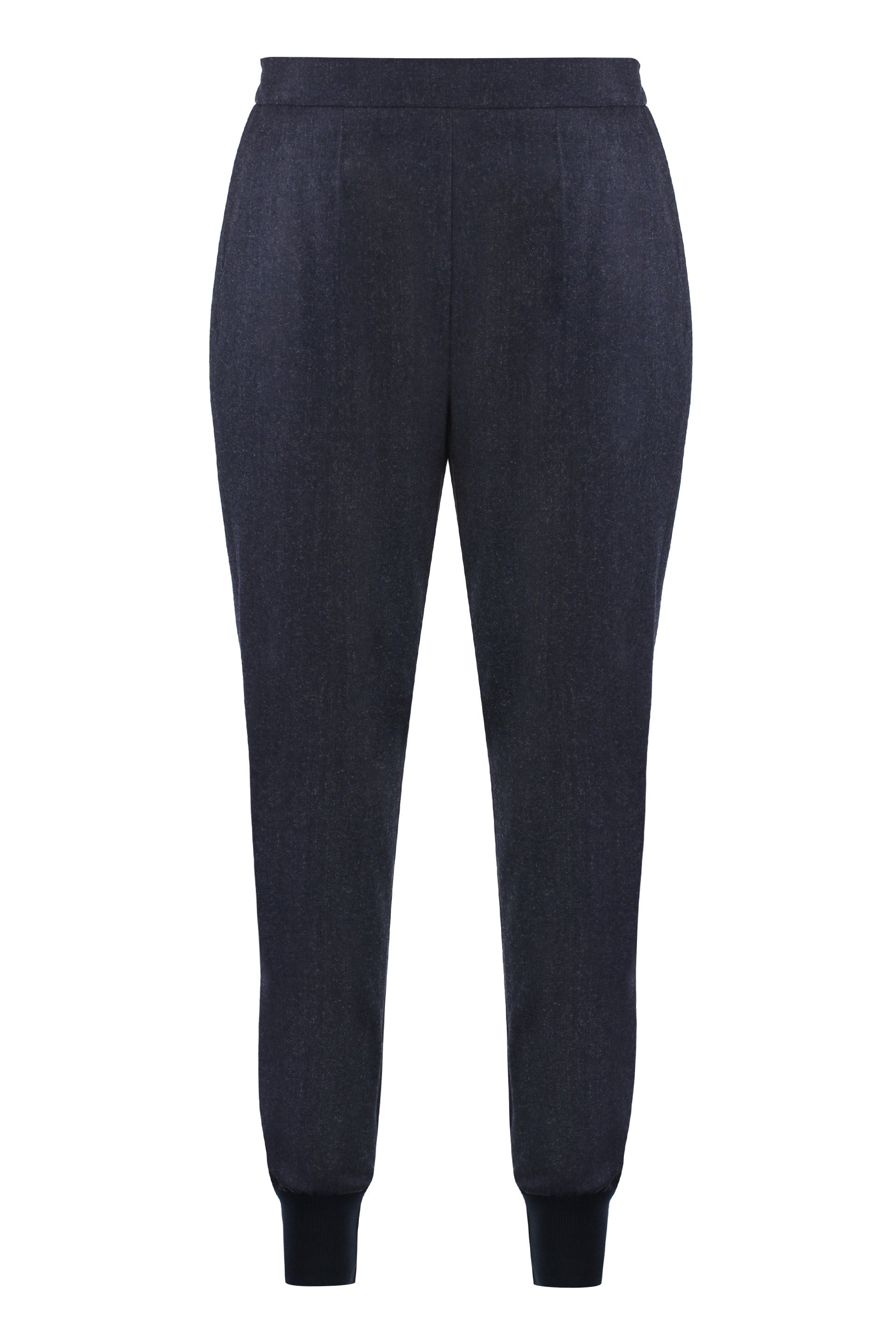 Wool track pants