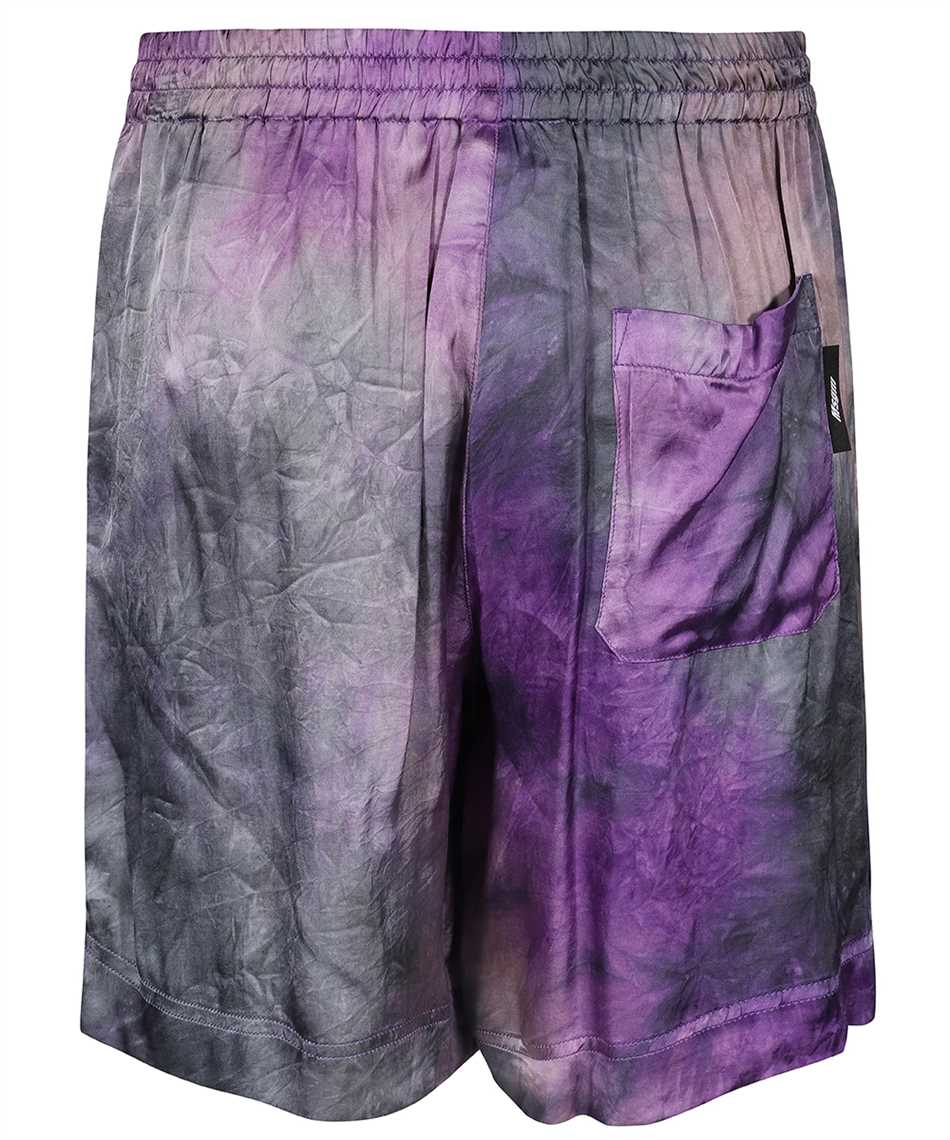 Printed viscose bermuda-shorts