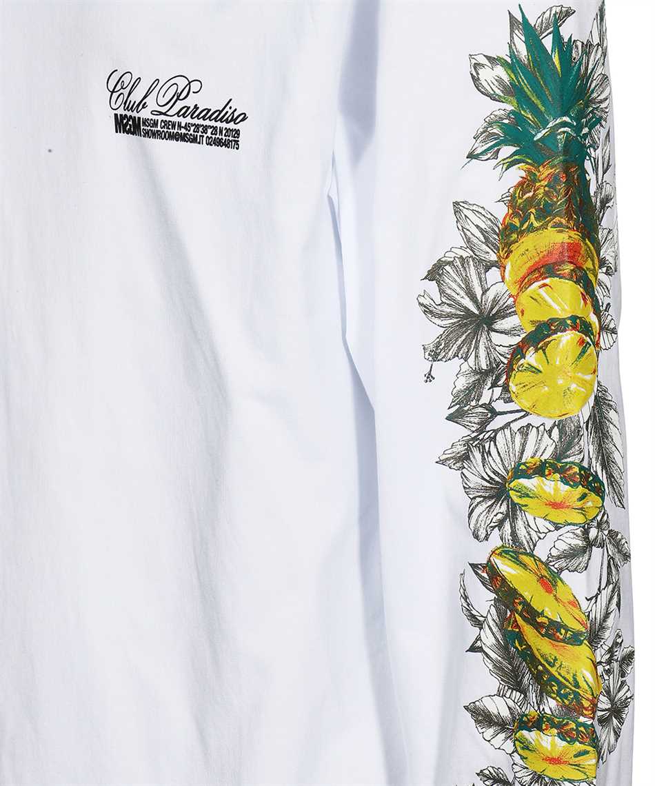 Long sleeve cotton t-shirt