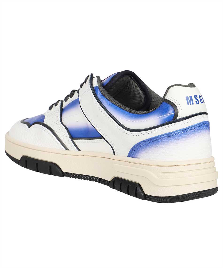 Leather low-top sneakers