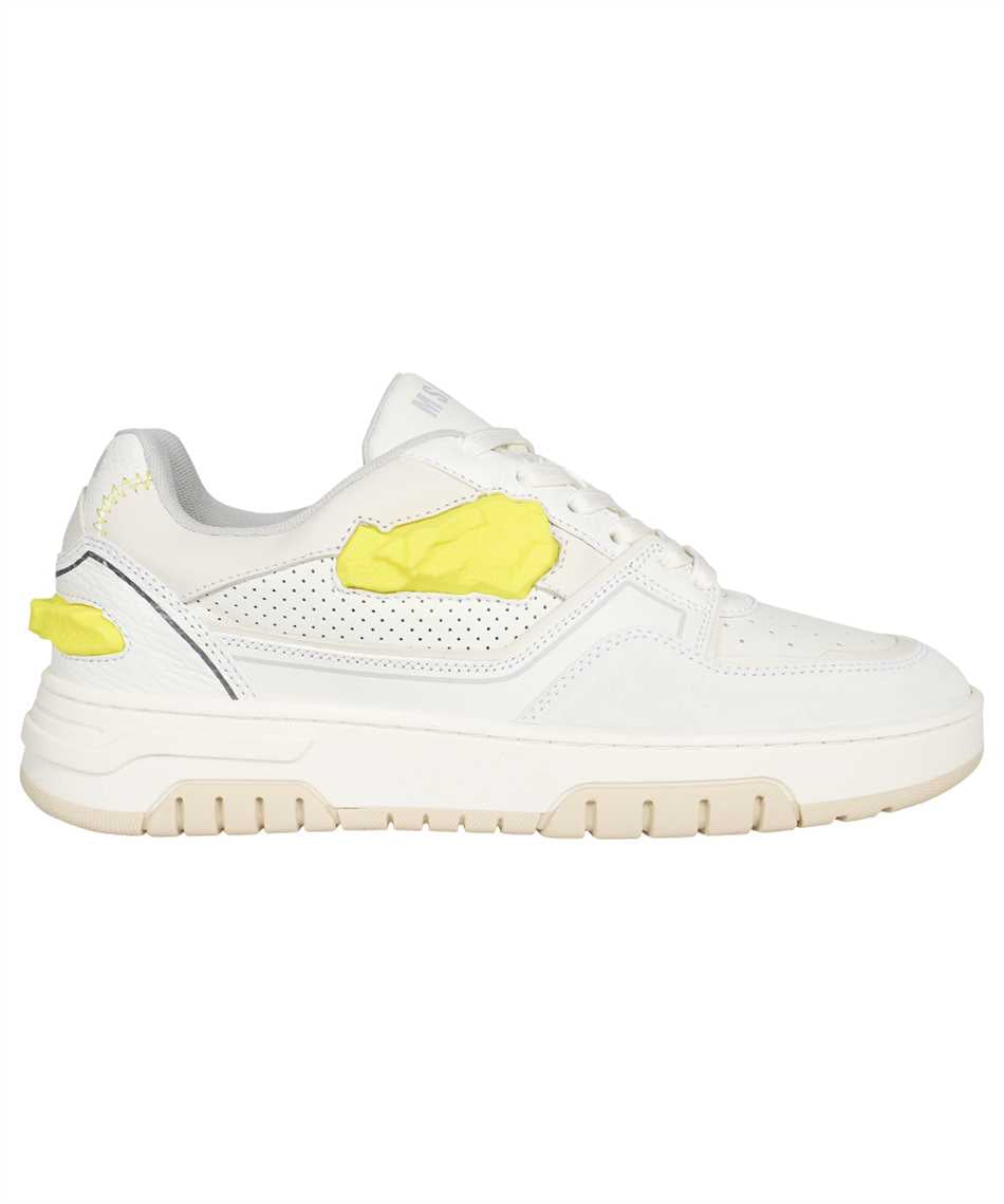 Leather low-top sneakers