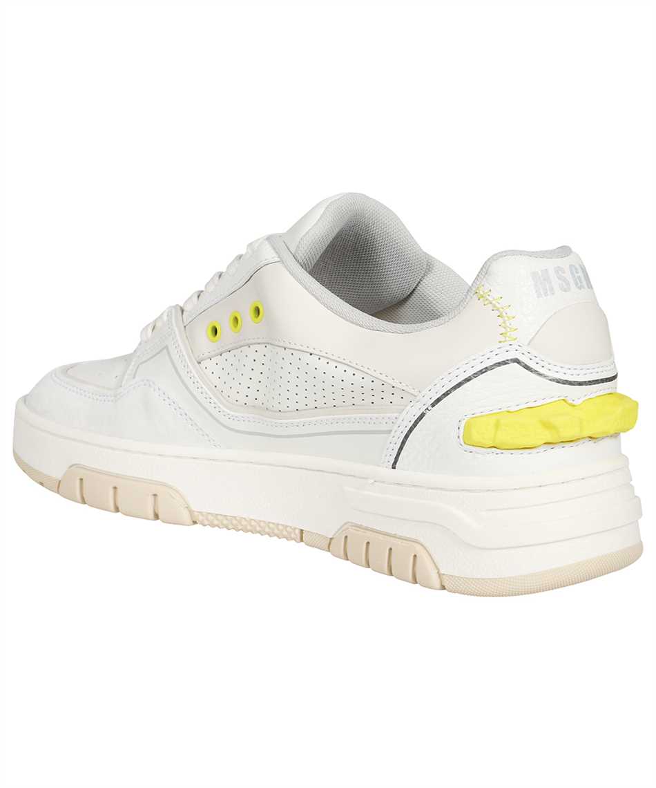 Leather low-top sneakers