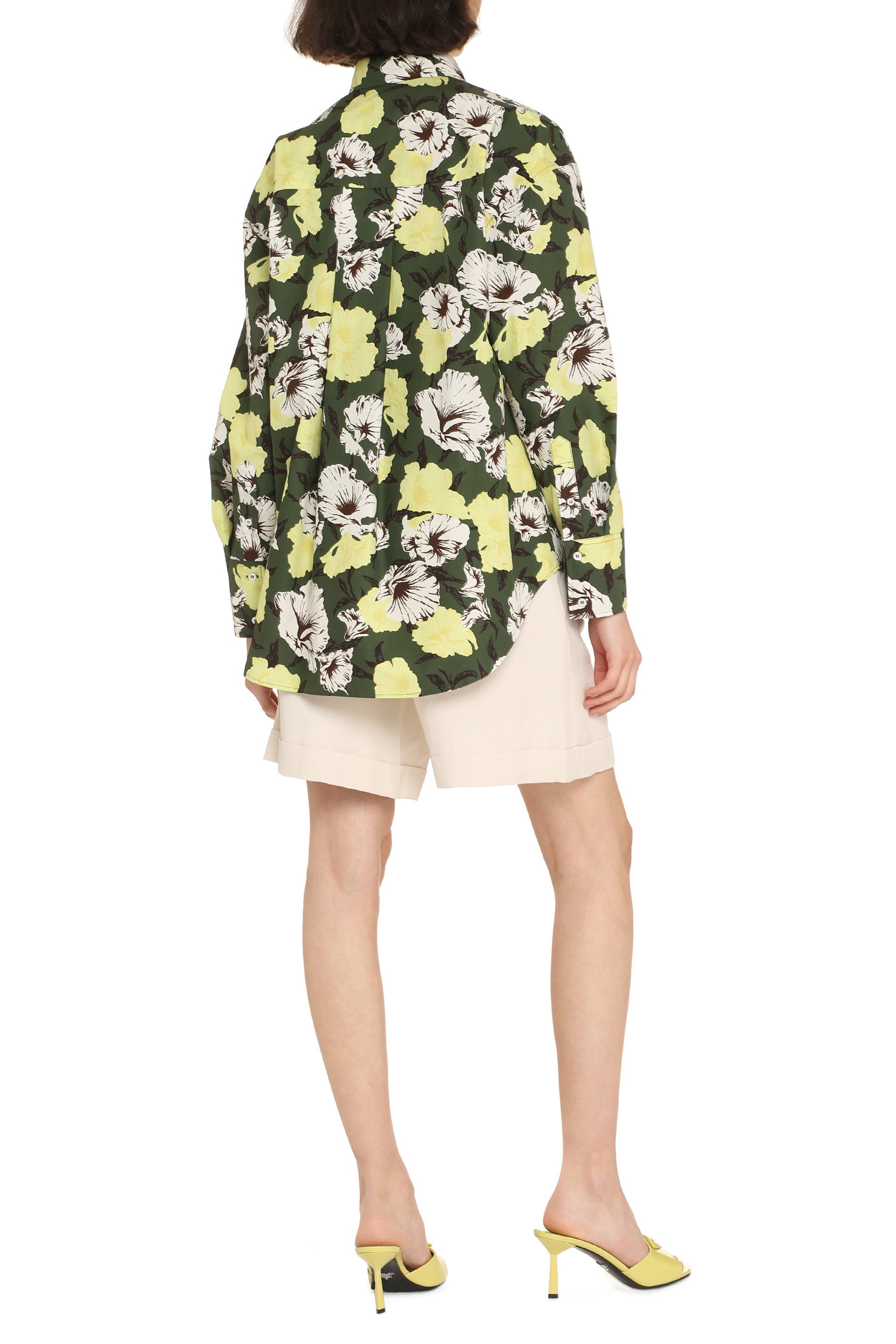 Printed cotton shirt