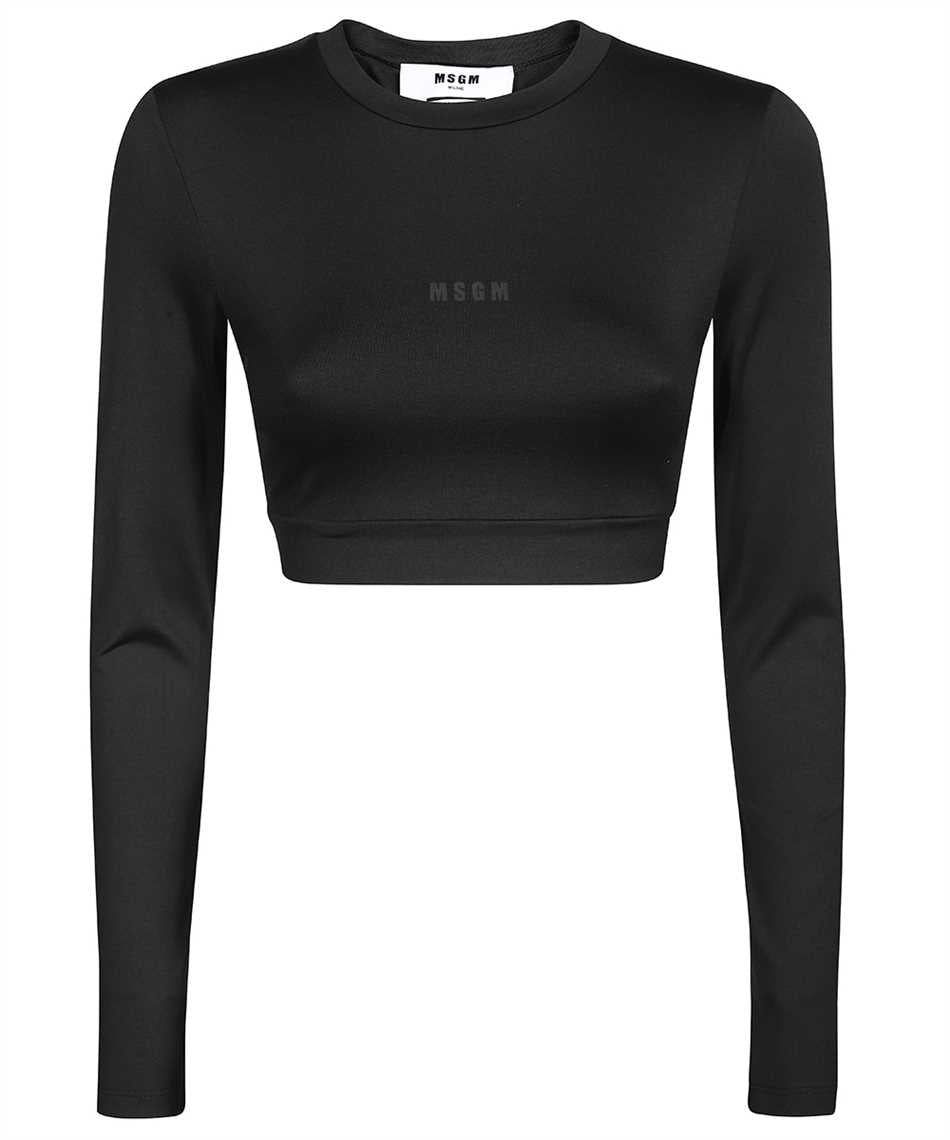 Long sleeve crop top