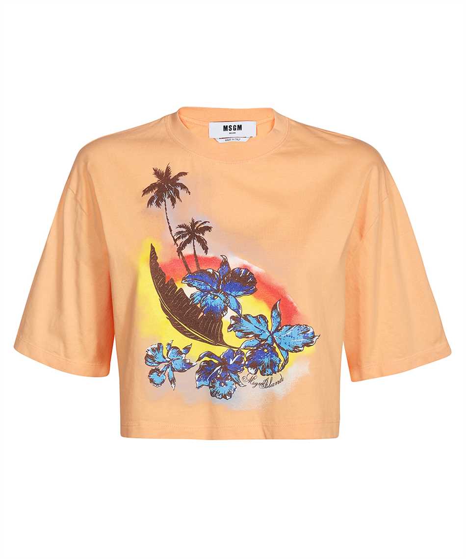 Cotton crop top