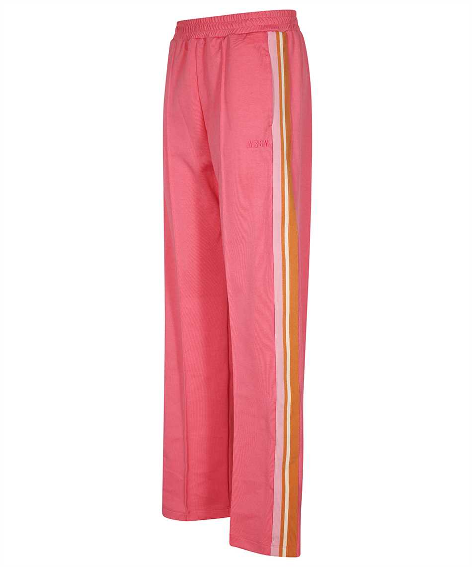 Track-pants with decorative stripes