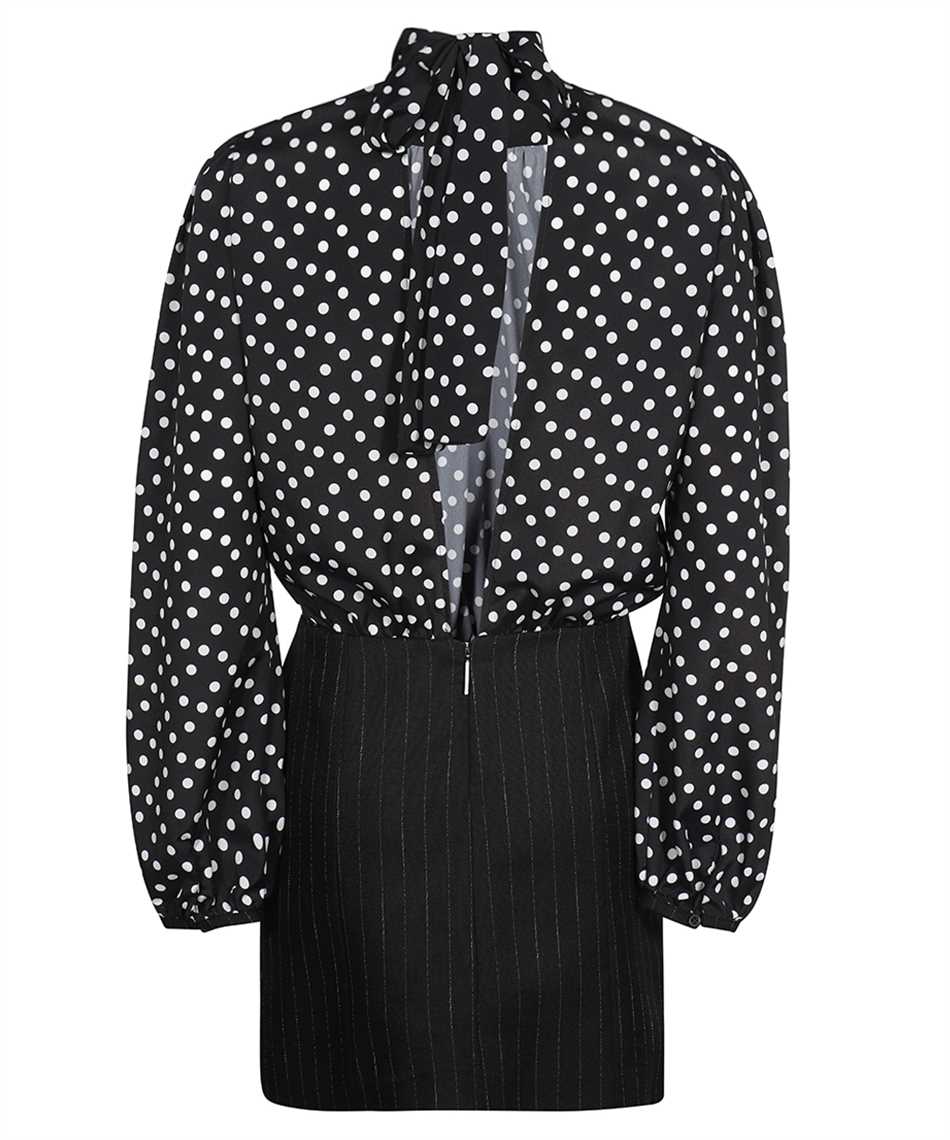 Polka-dot mini-dress