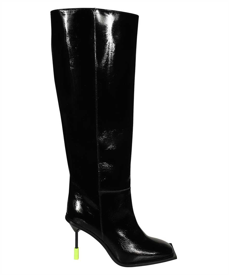 Leather boots