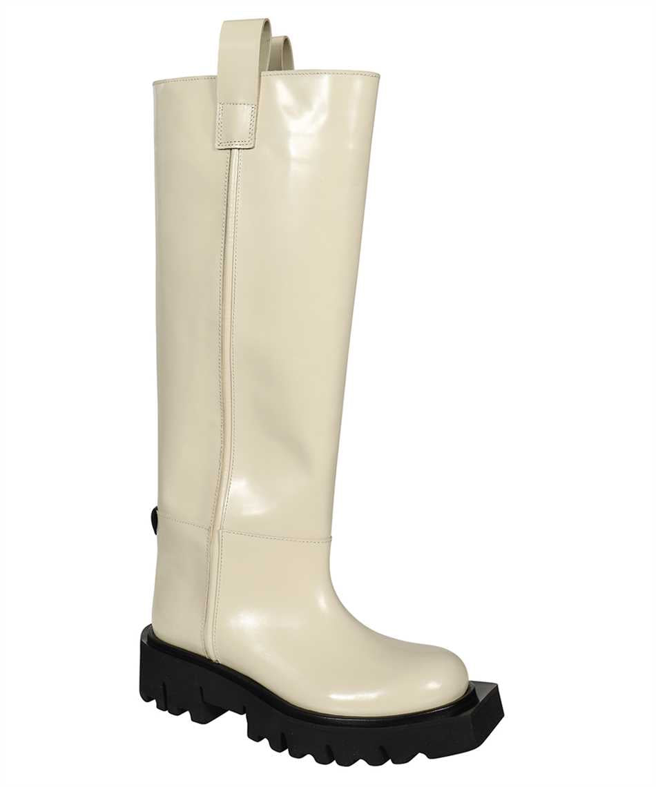 Leather boots