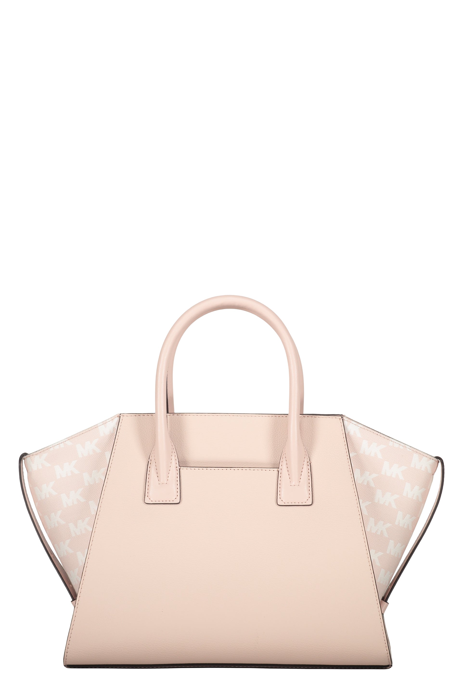 Leather and fabric bag