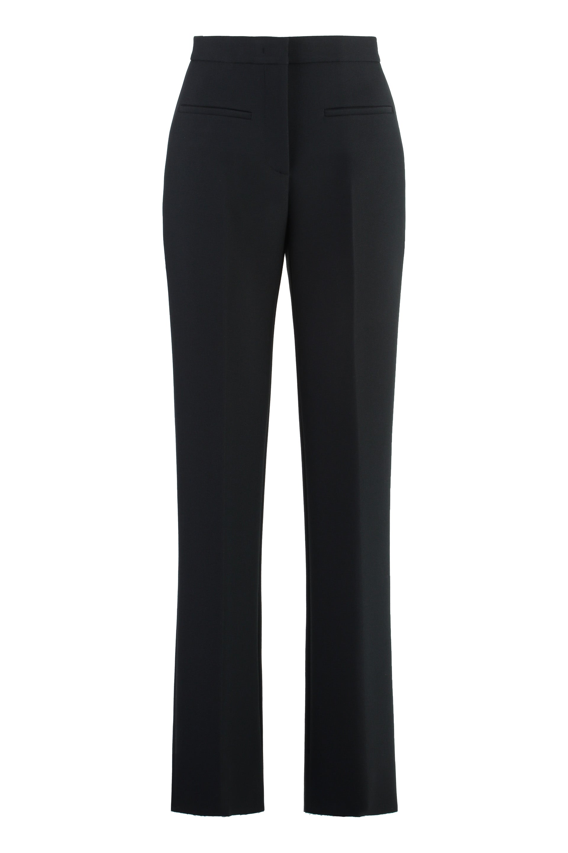 Crêpe tailored trousers