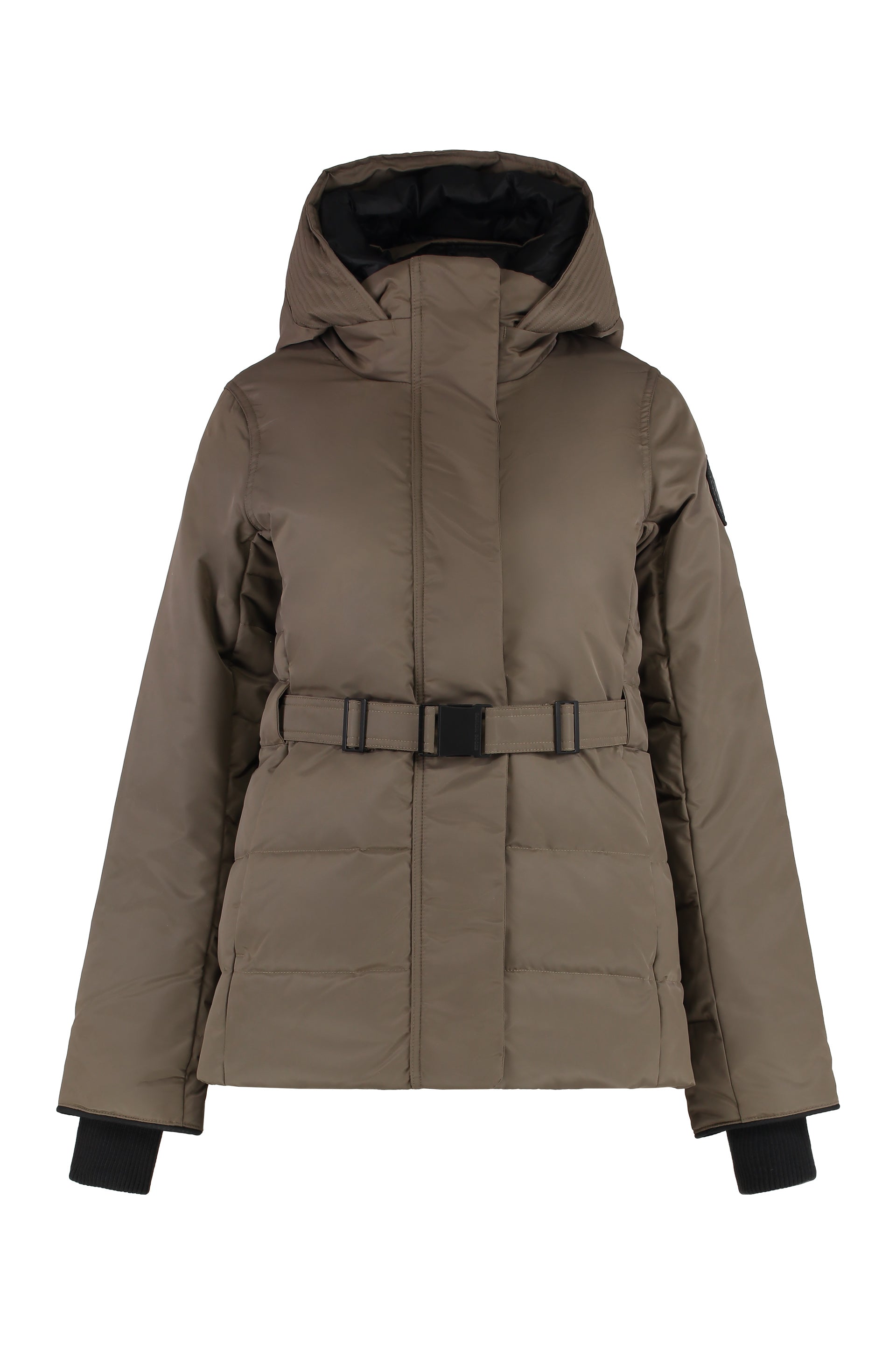 McKenna Hooded short down jacket