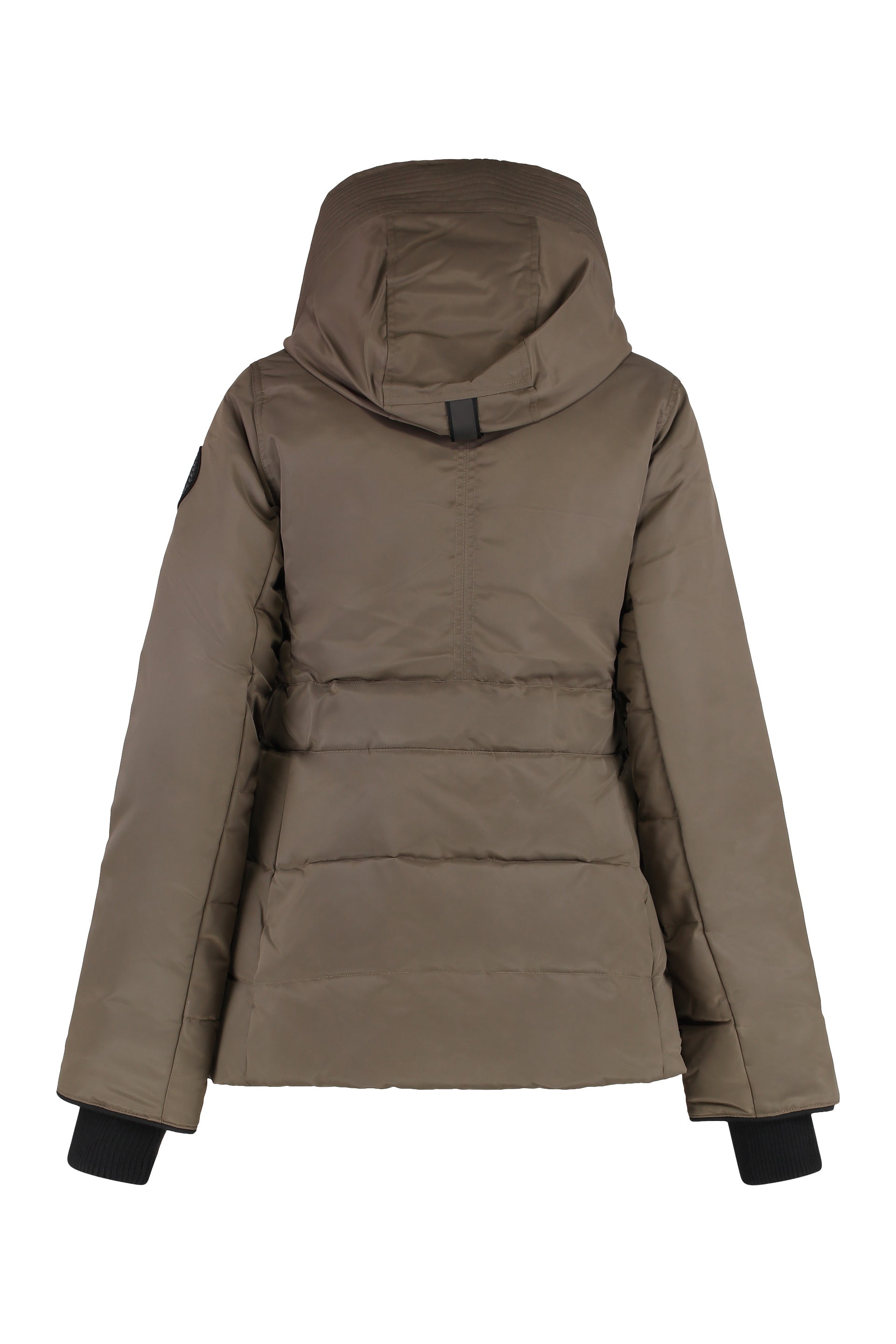 McKenna Hooded short down jacket