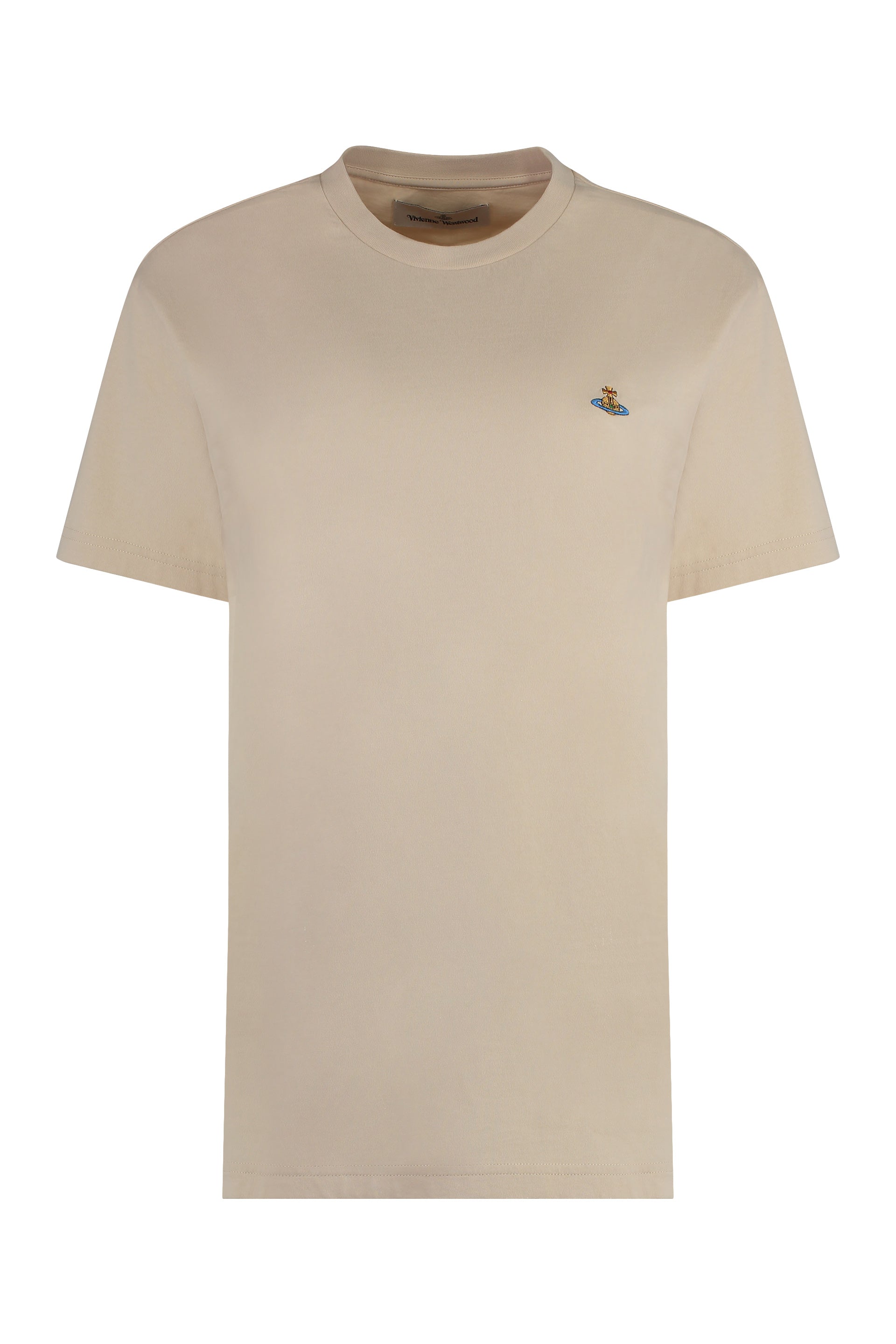 Cotton crew-neck T-shirt