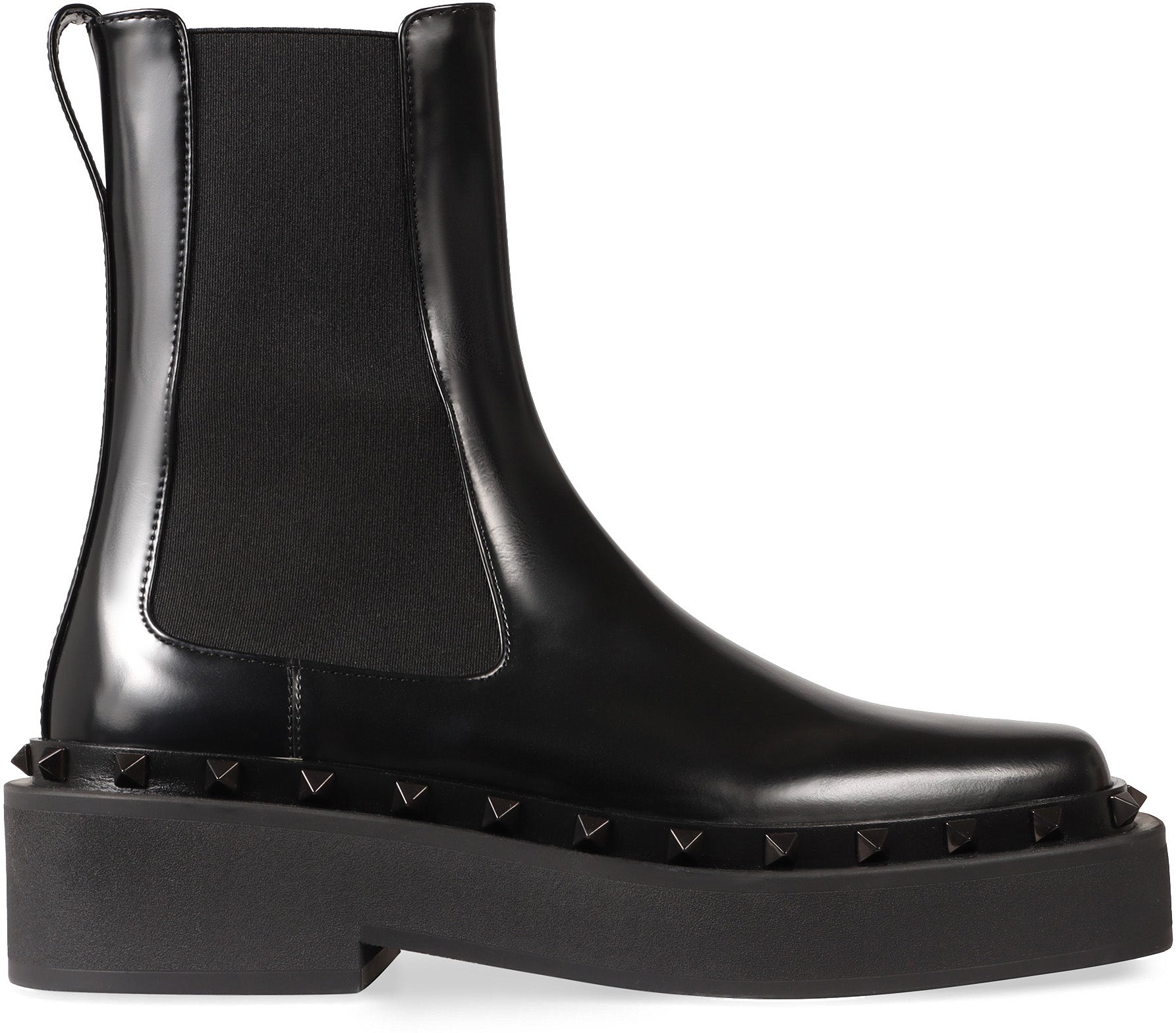 Valentino Garavani - Rockstud M-Way leather chelsea boots