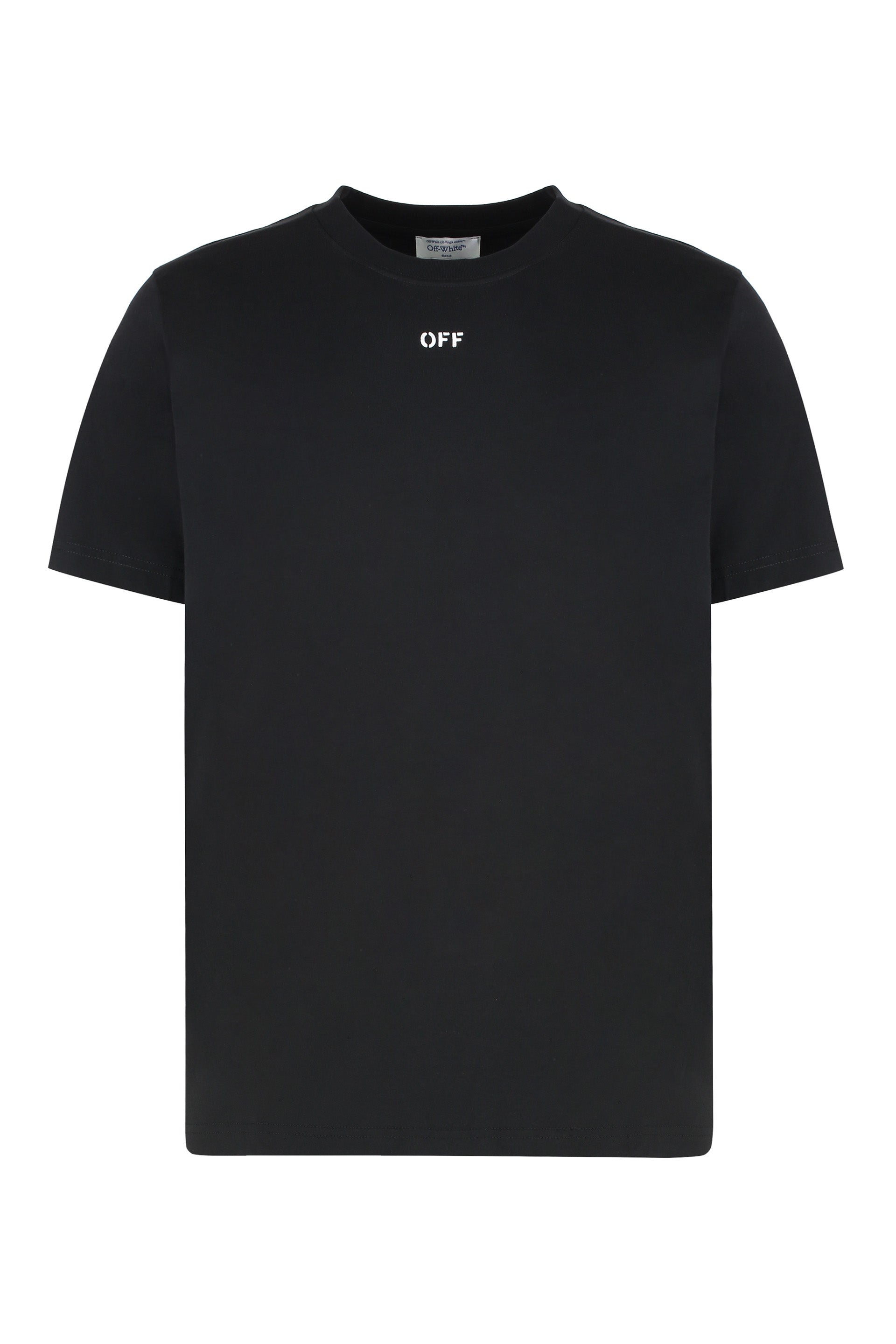 Cotton crew-neck T-shirt