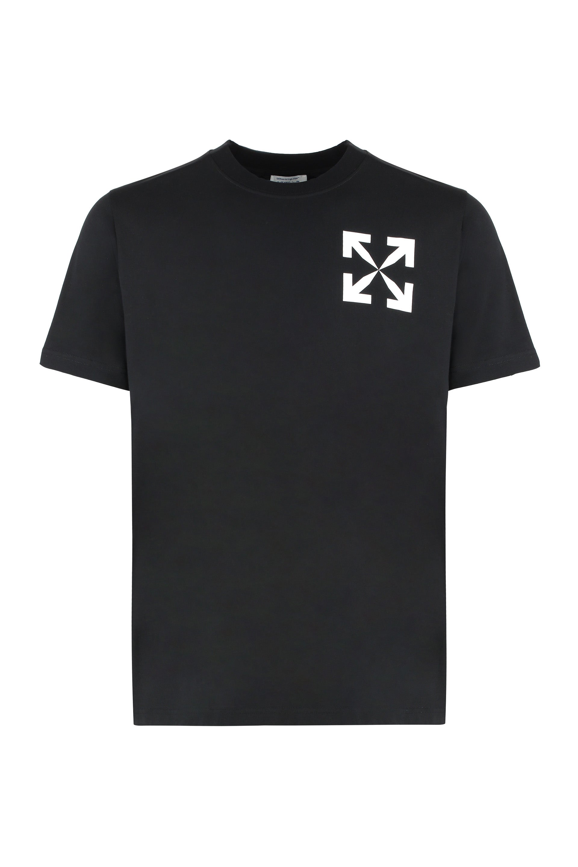 Cotton crew-neck T-shirt