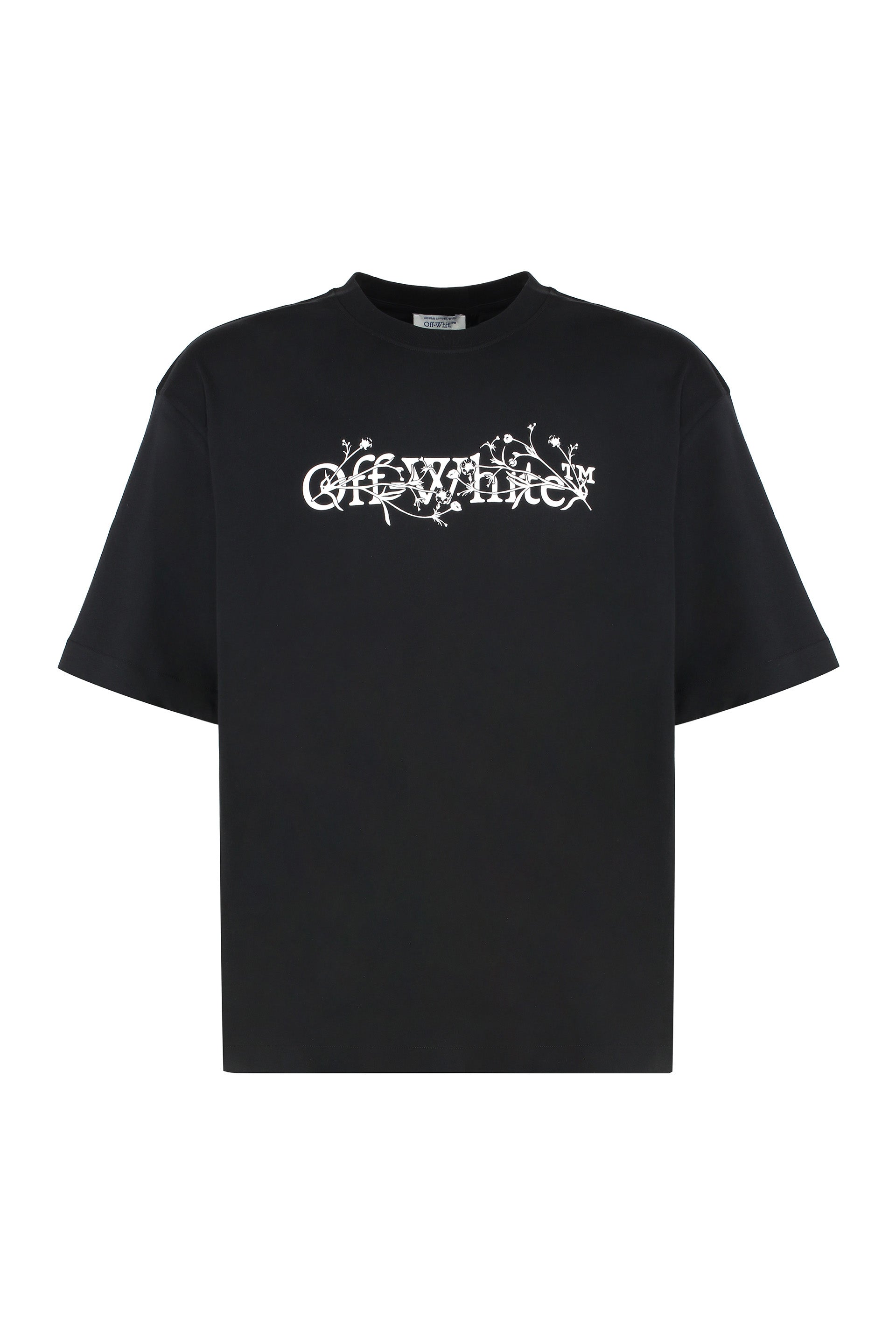 Cotton crew-neck T-shirt