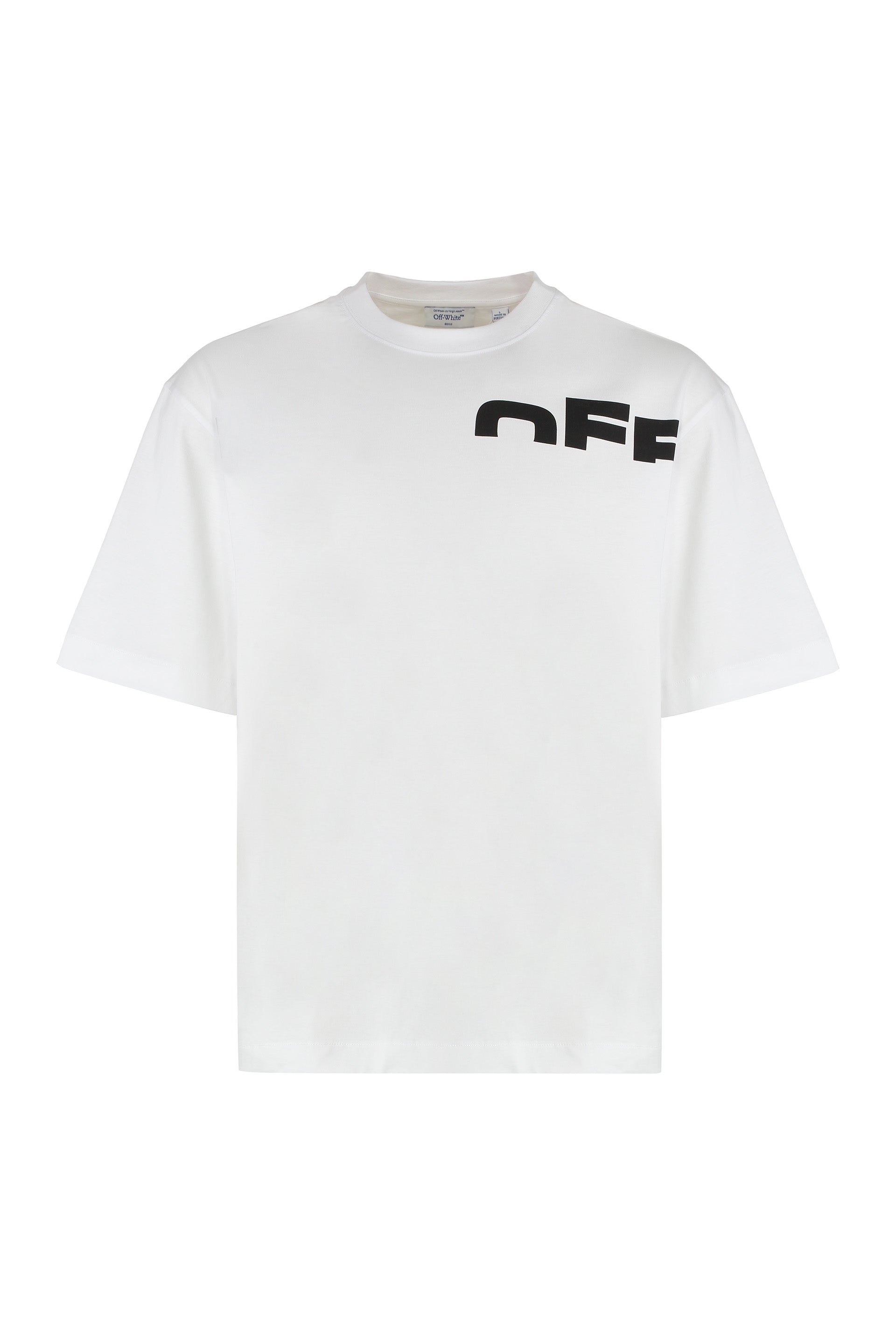 Cotton crew-neck T-shirt