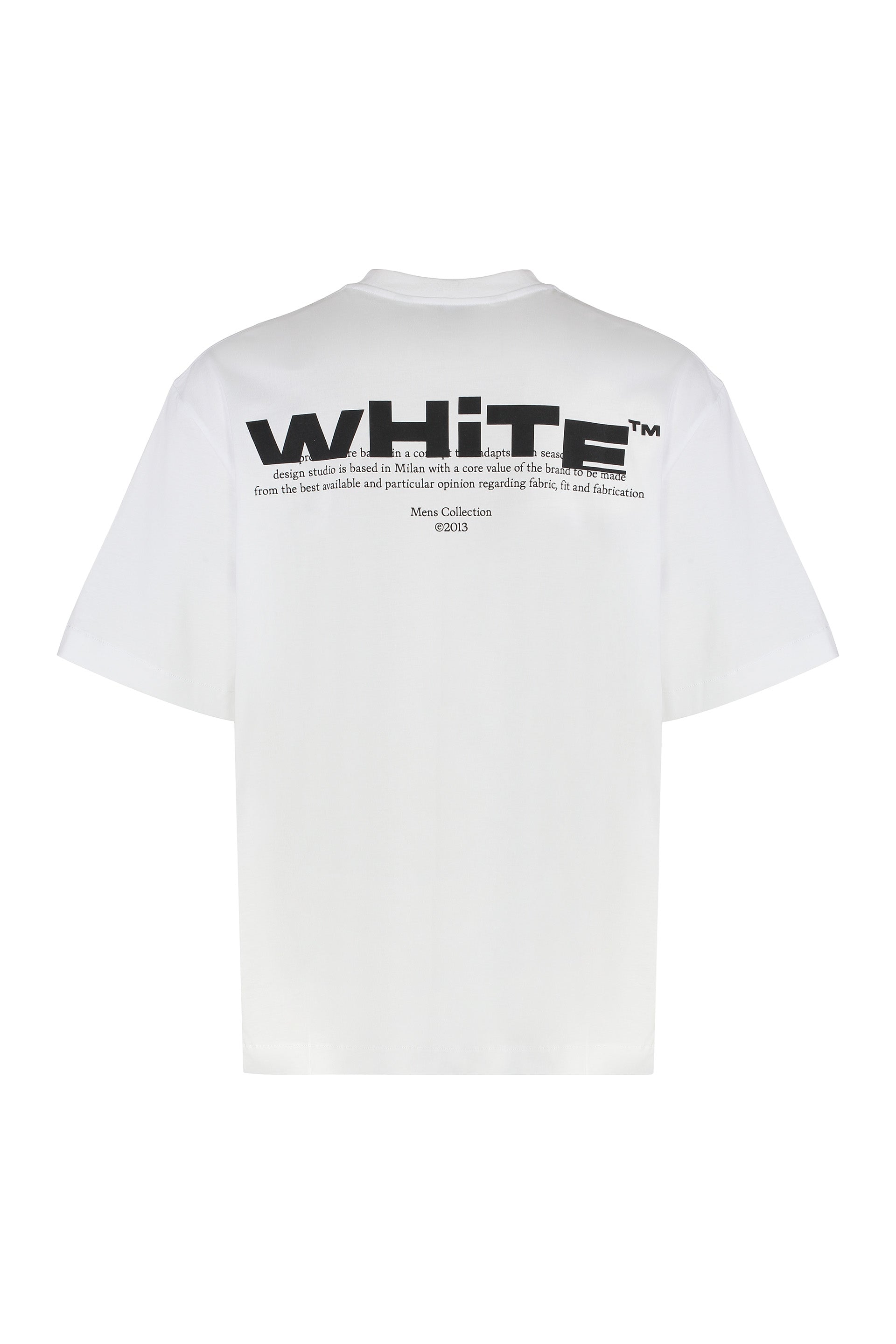 Cotton crew-neck T-shirt