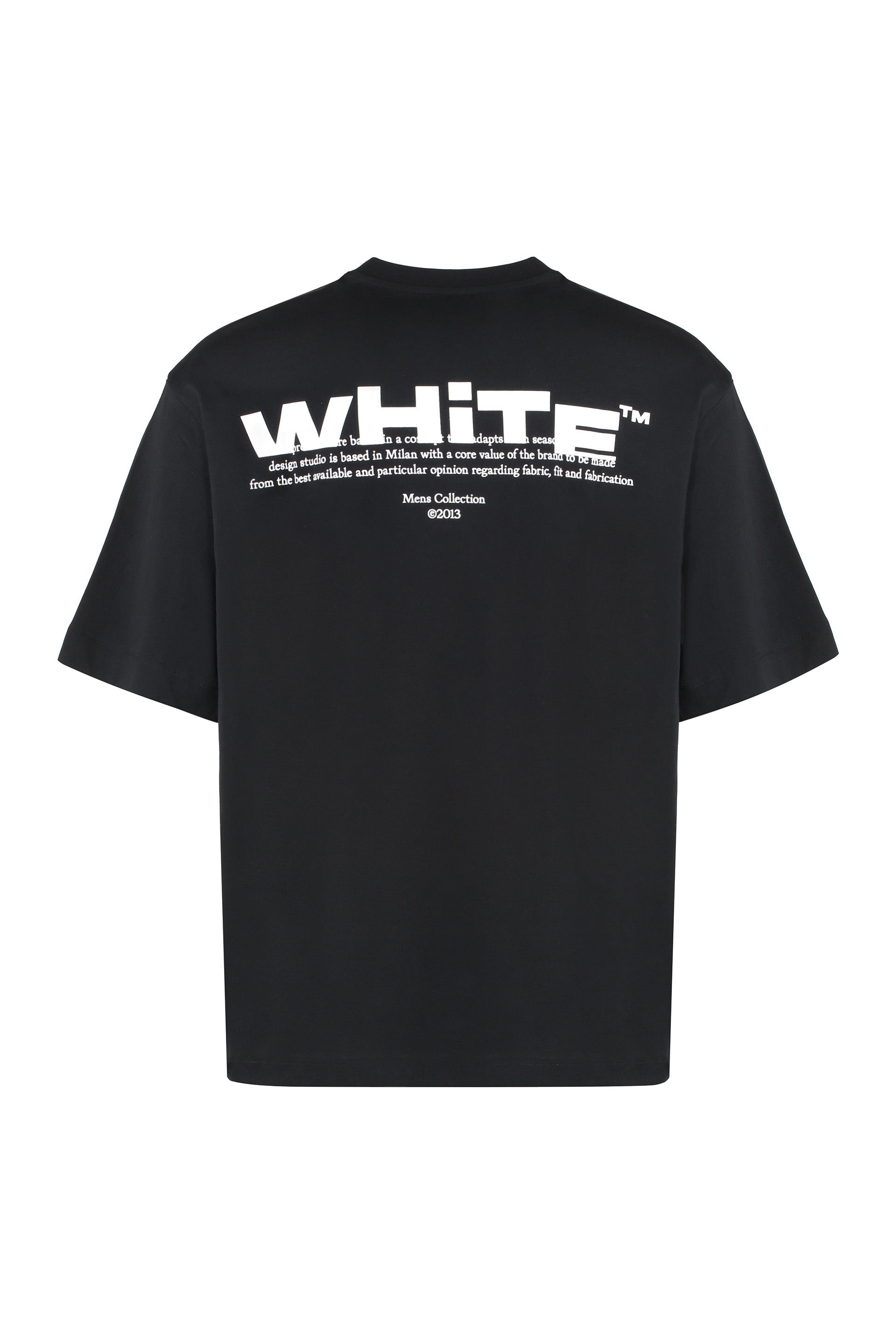 Cotton crew-neck T-shirt
