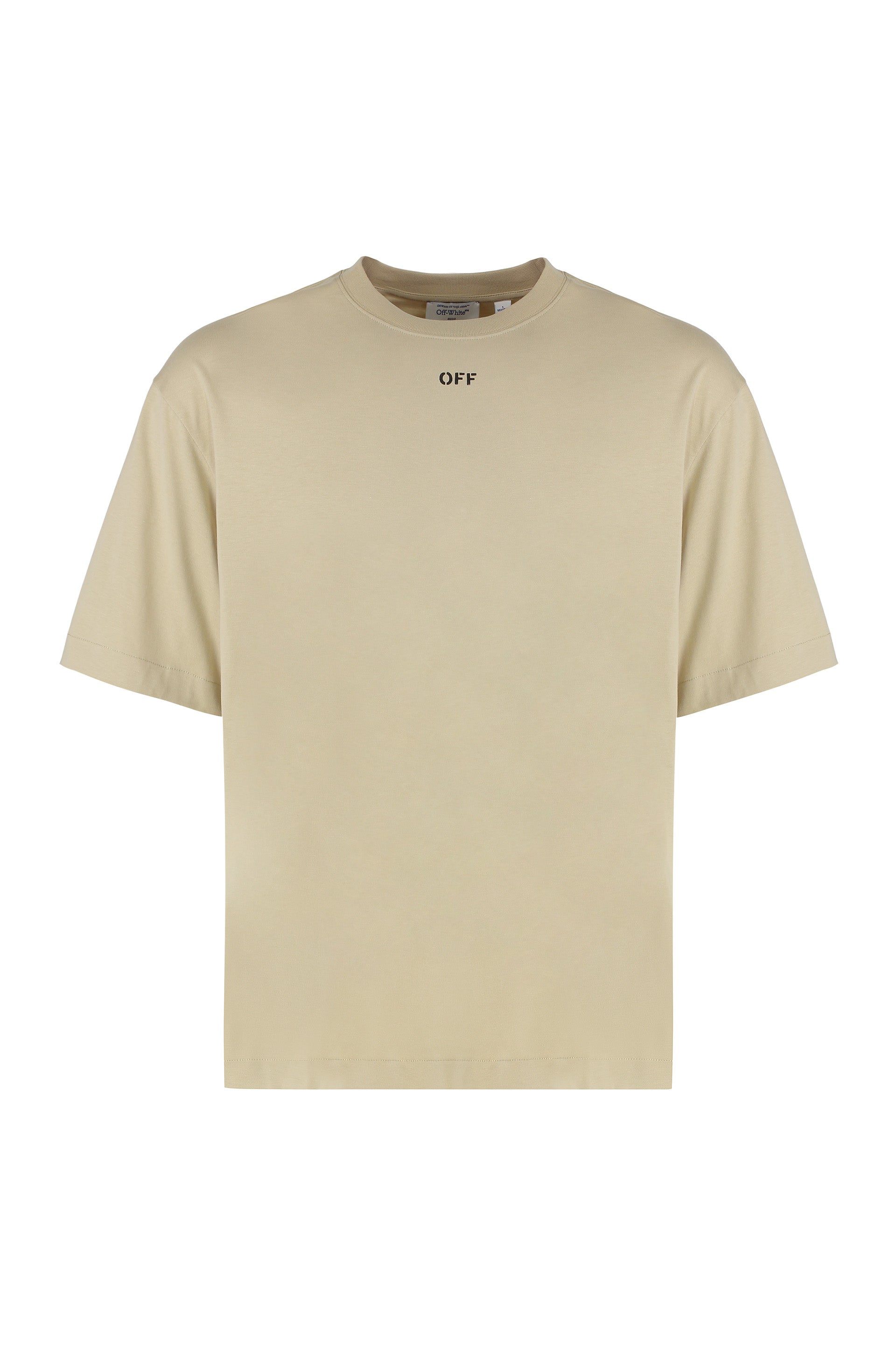 Cotton crew-neck T-shirt