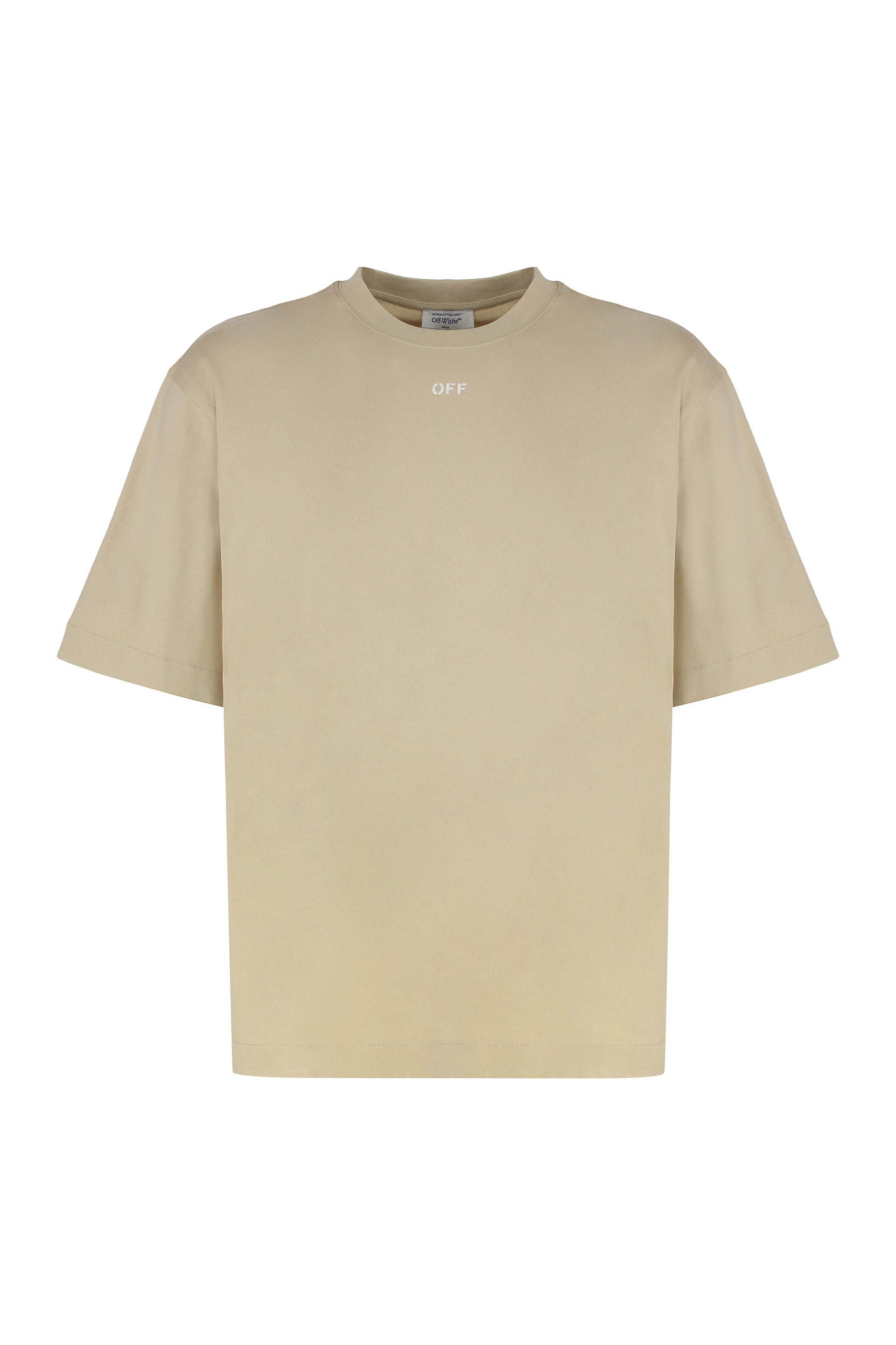 Cotton crew-neck T-shirt
